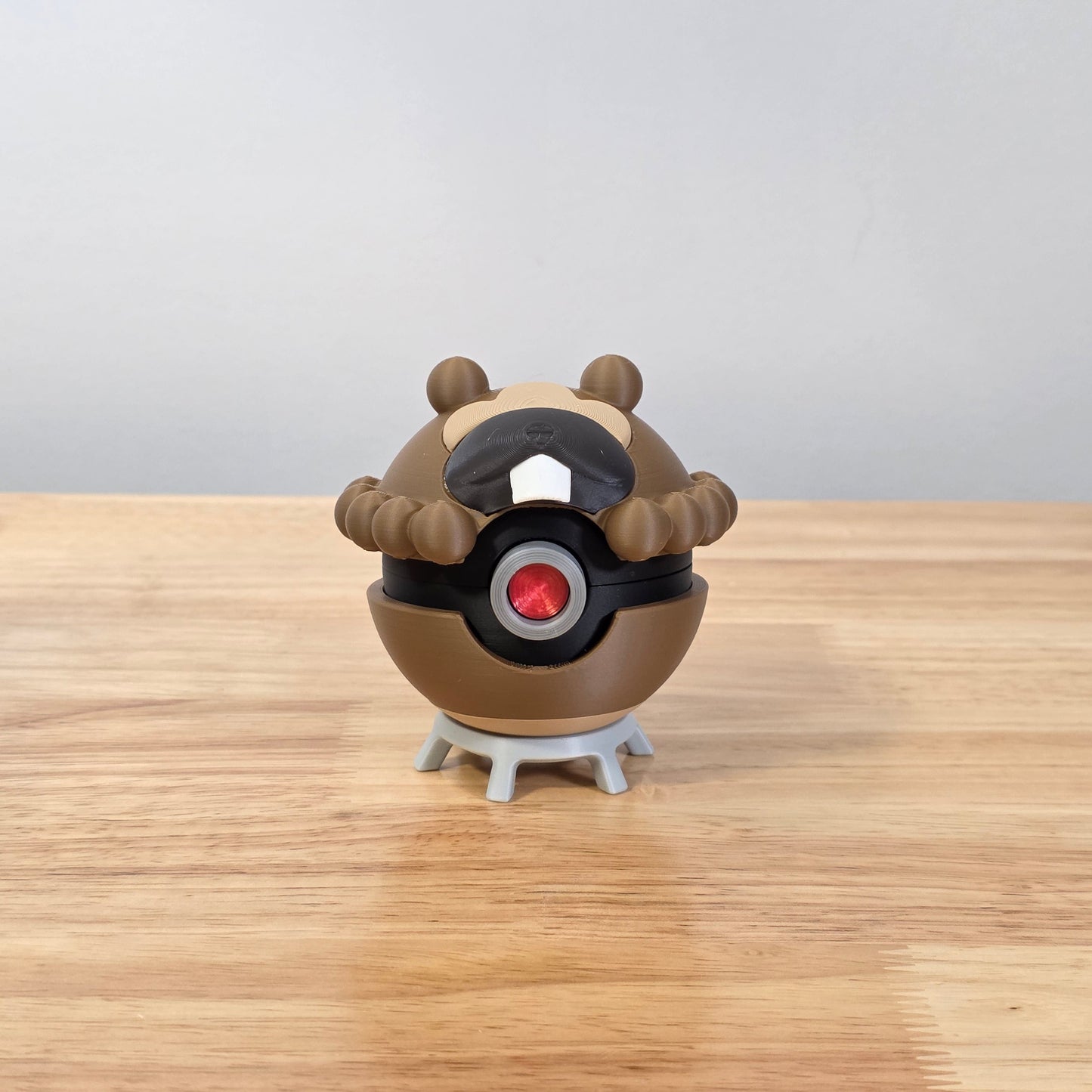 Bidoof Poke Ball | 3D Printed Display Ball