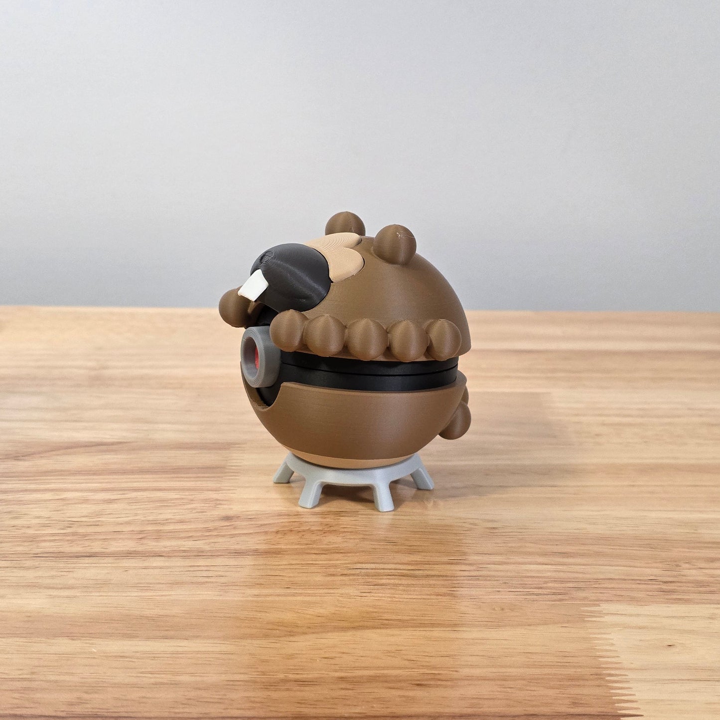 Bidoof Poke Ball | 3D Printed Display Ball