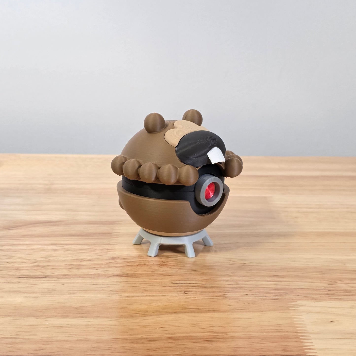 Bidoof Poke Ball | 3D Printed Display Ball
