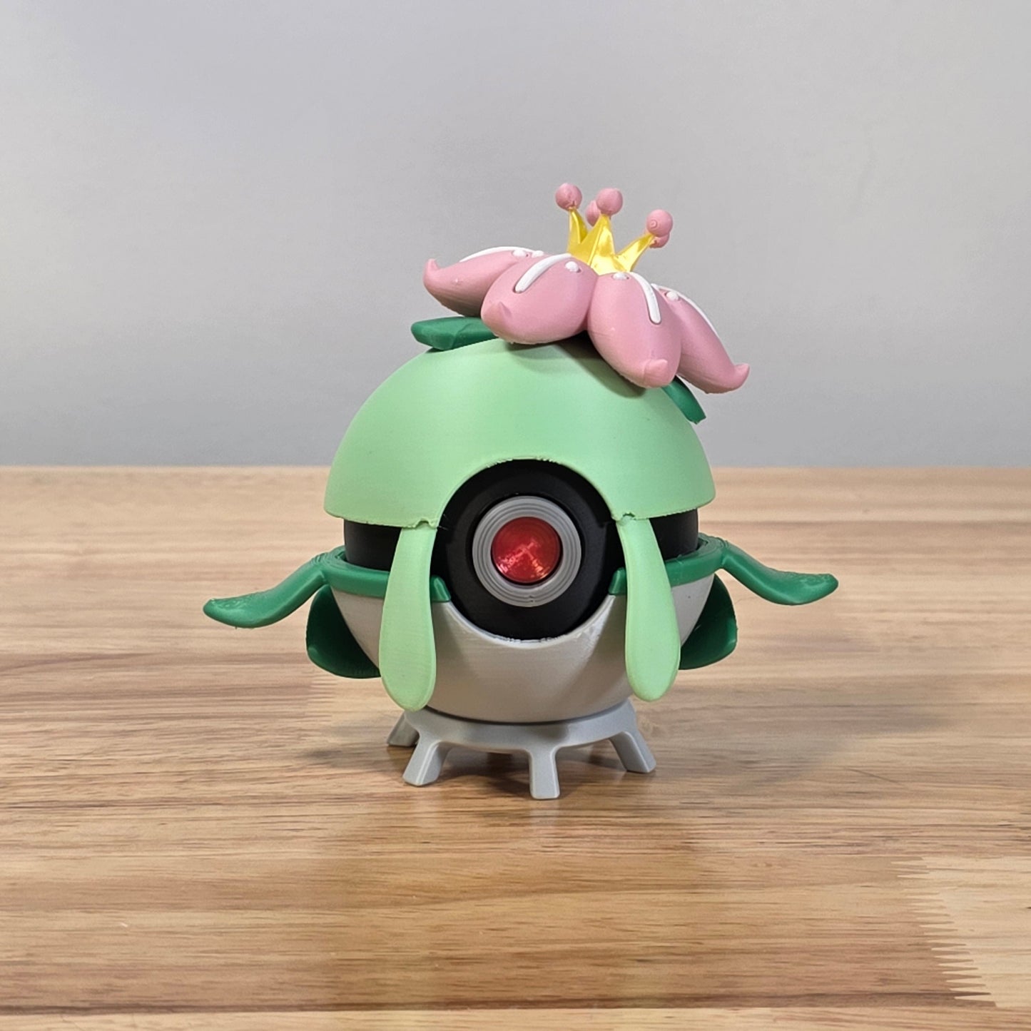 Lilligant Poke Ball | 3D Printed Display Ball
