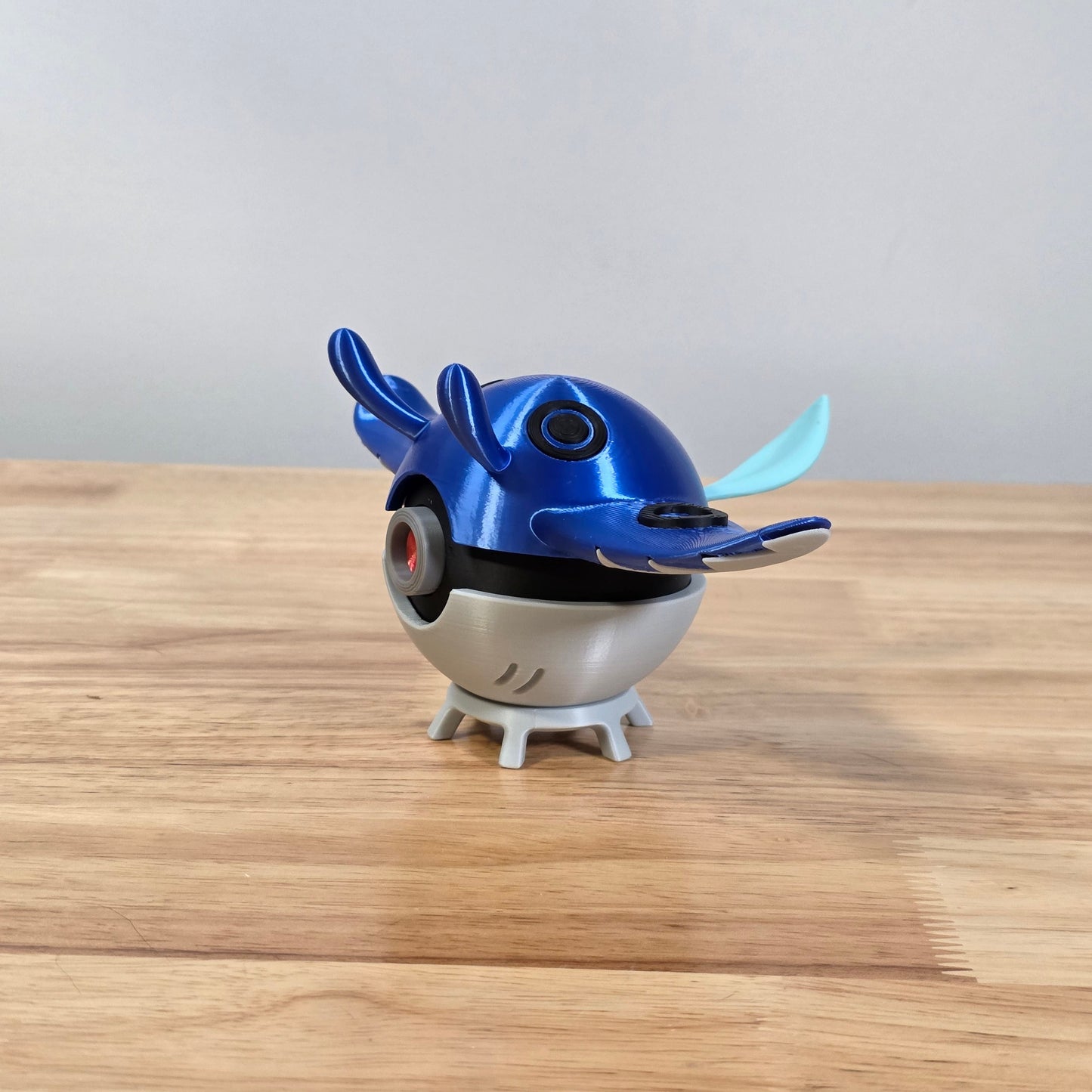 Mantine Poke Ball | 3D Printed Display Ball