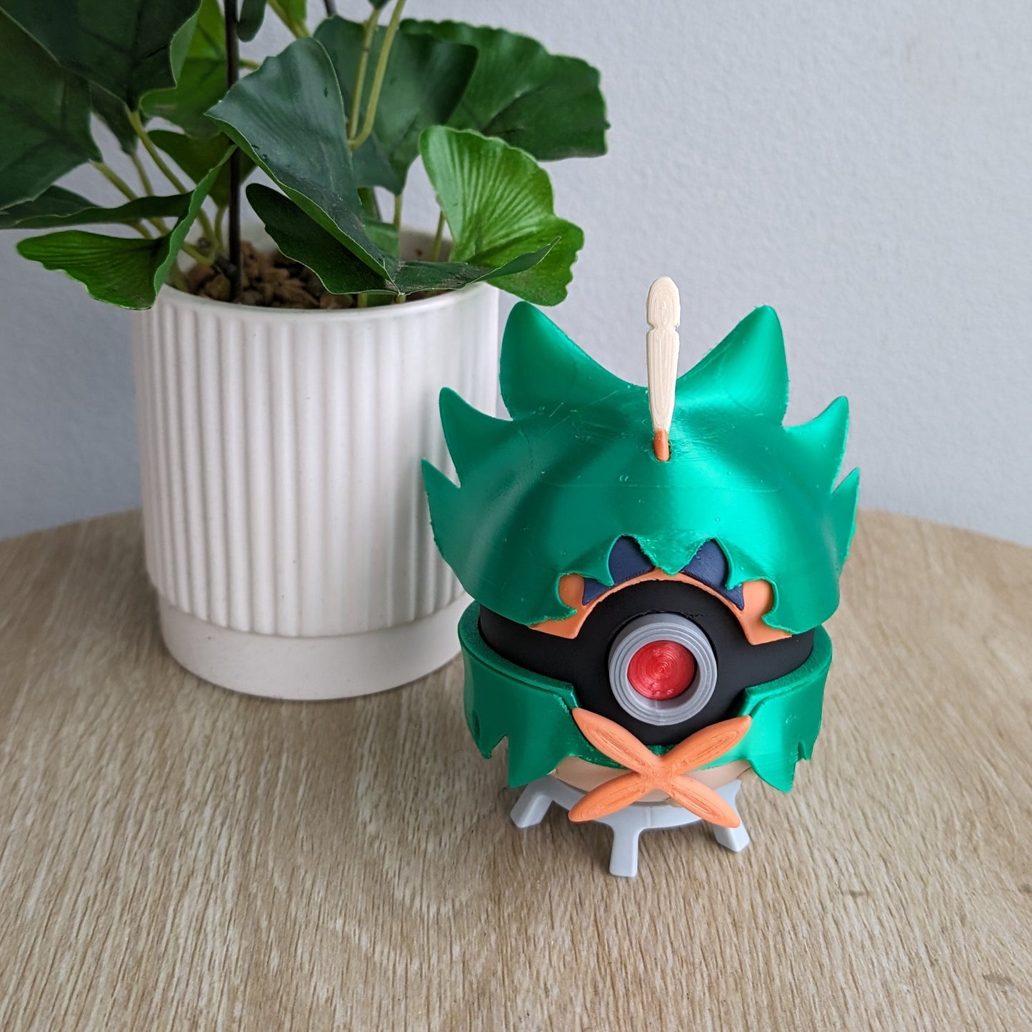 Decidueye Poke Ball | 3D Printed Display Ball