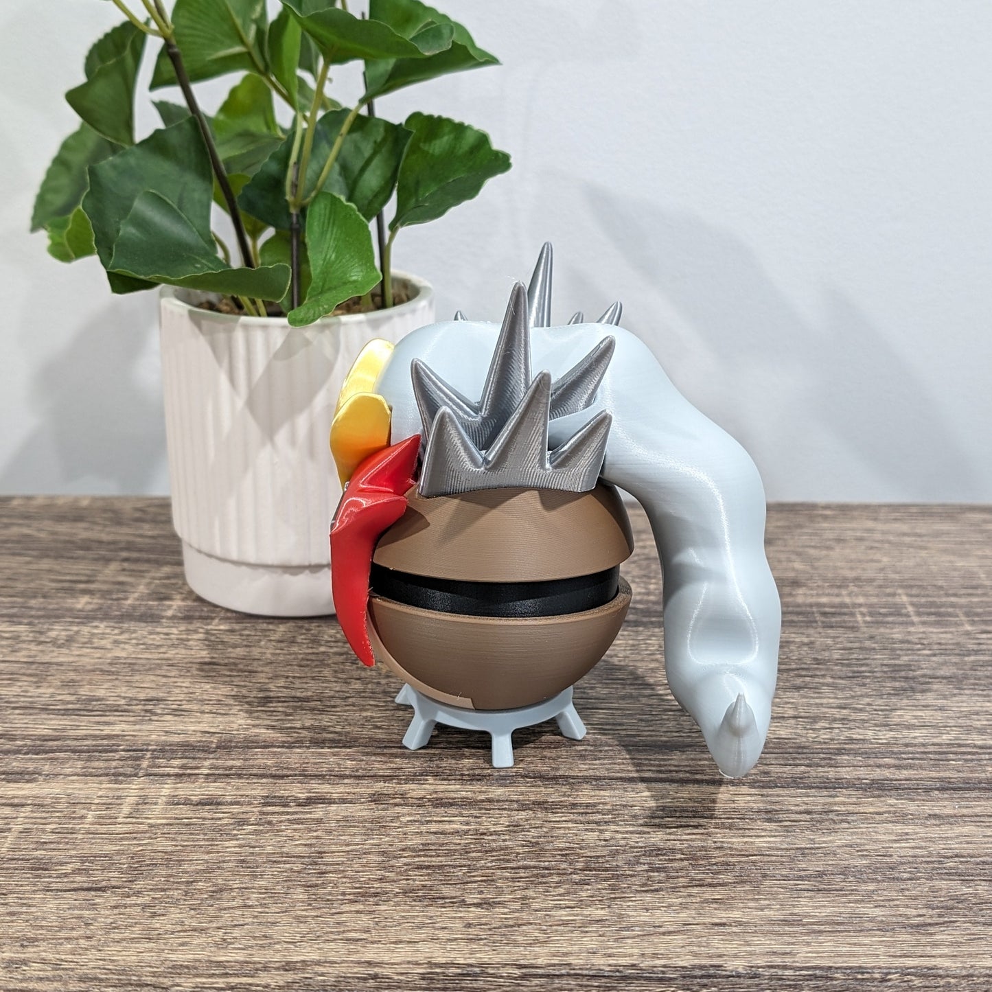 Entei Poke Ball | 3D Printed Display Ball