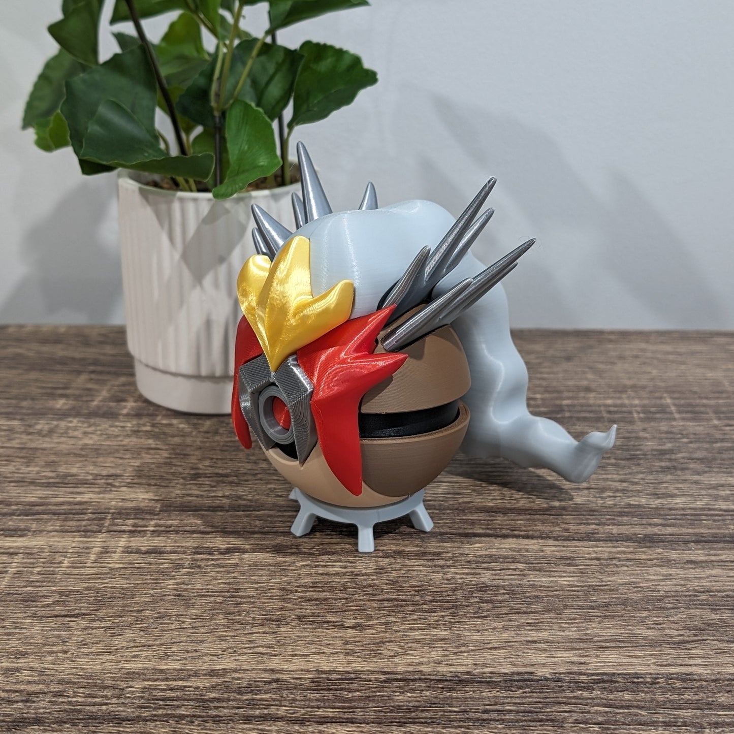 Entei Poke Ball | 3D Printed Display Ball