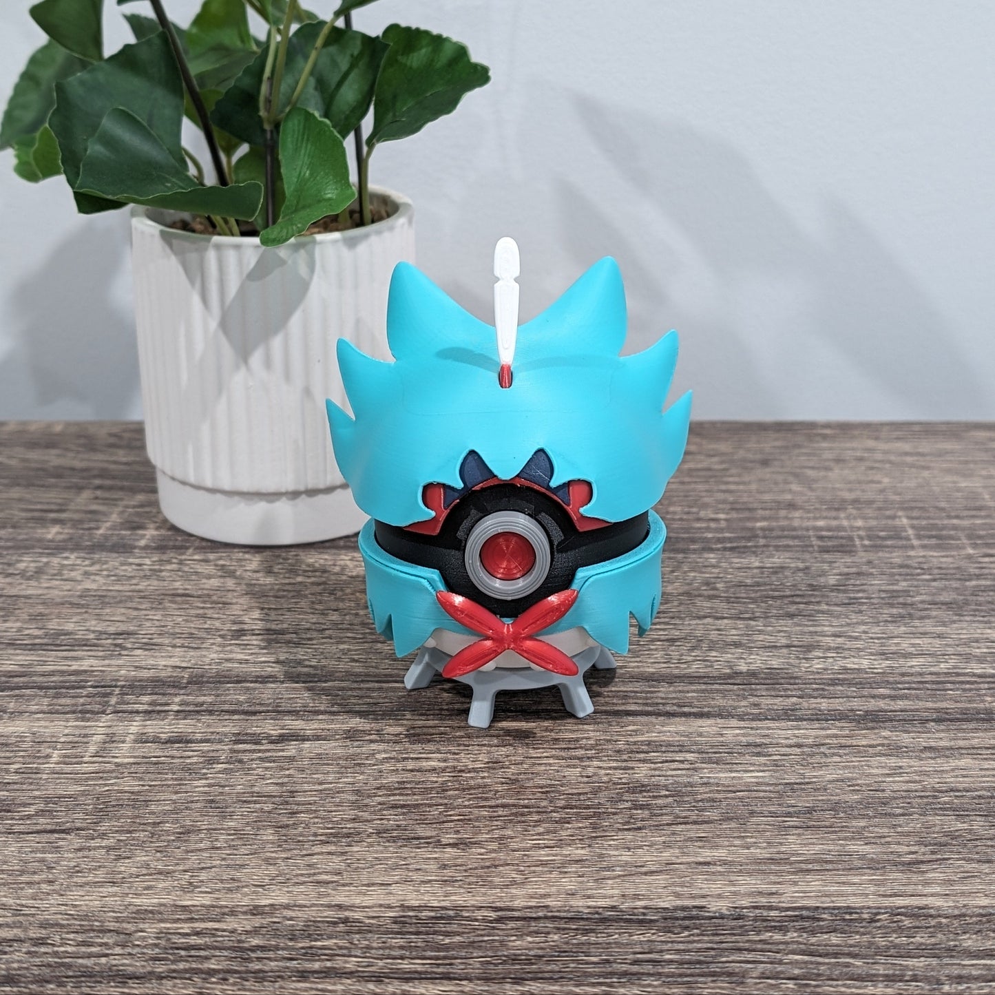 Decidueye Poke Ball | 3D Printed Display Ball