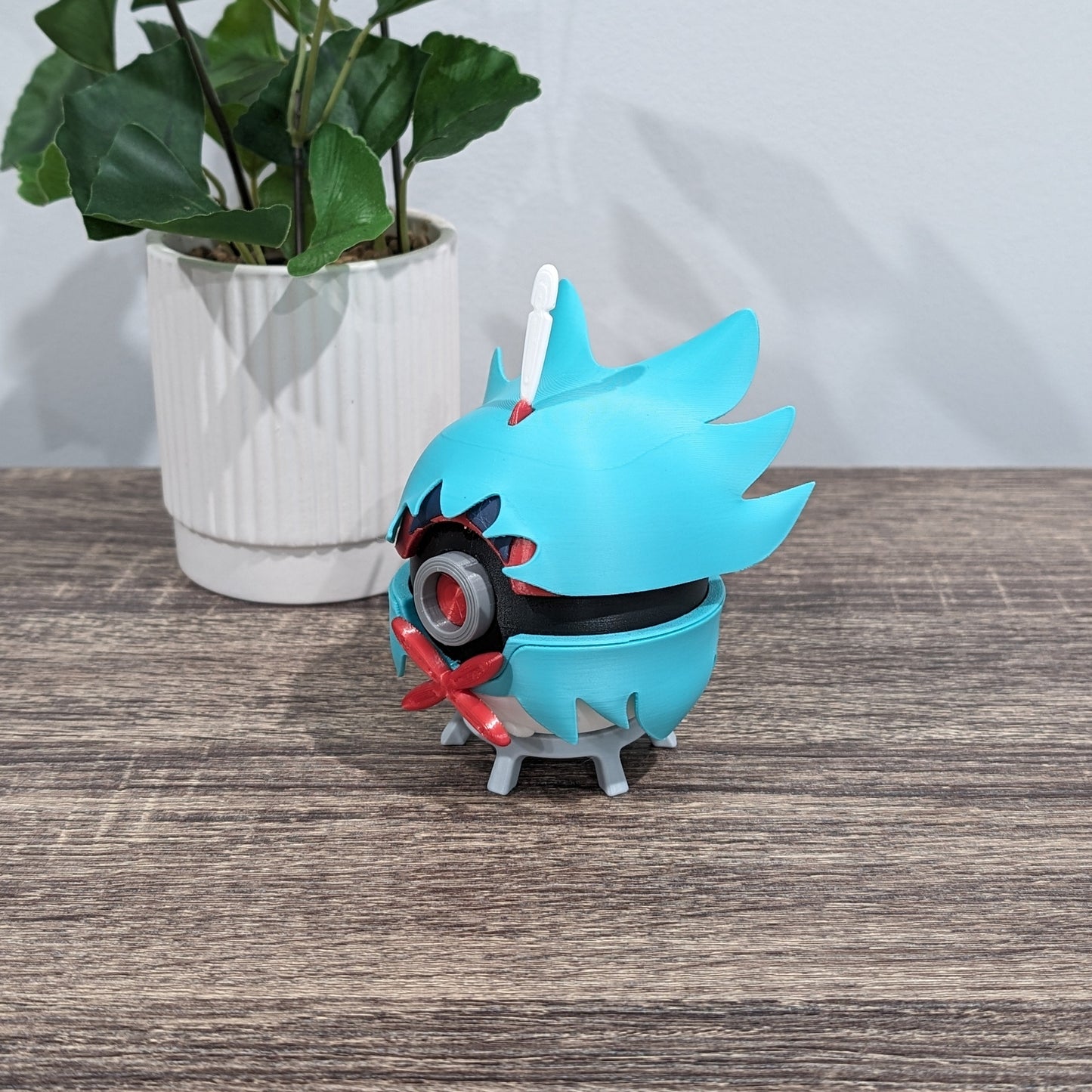 Decidueye Poke Ball | 3D Printed Display Ball