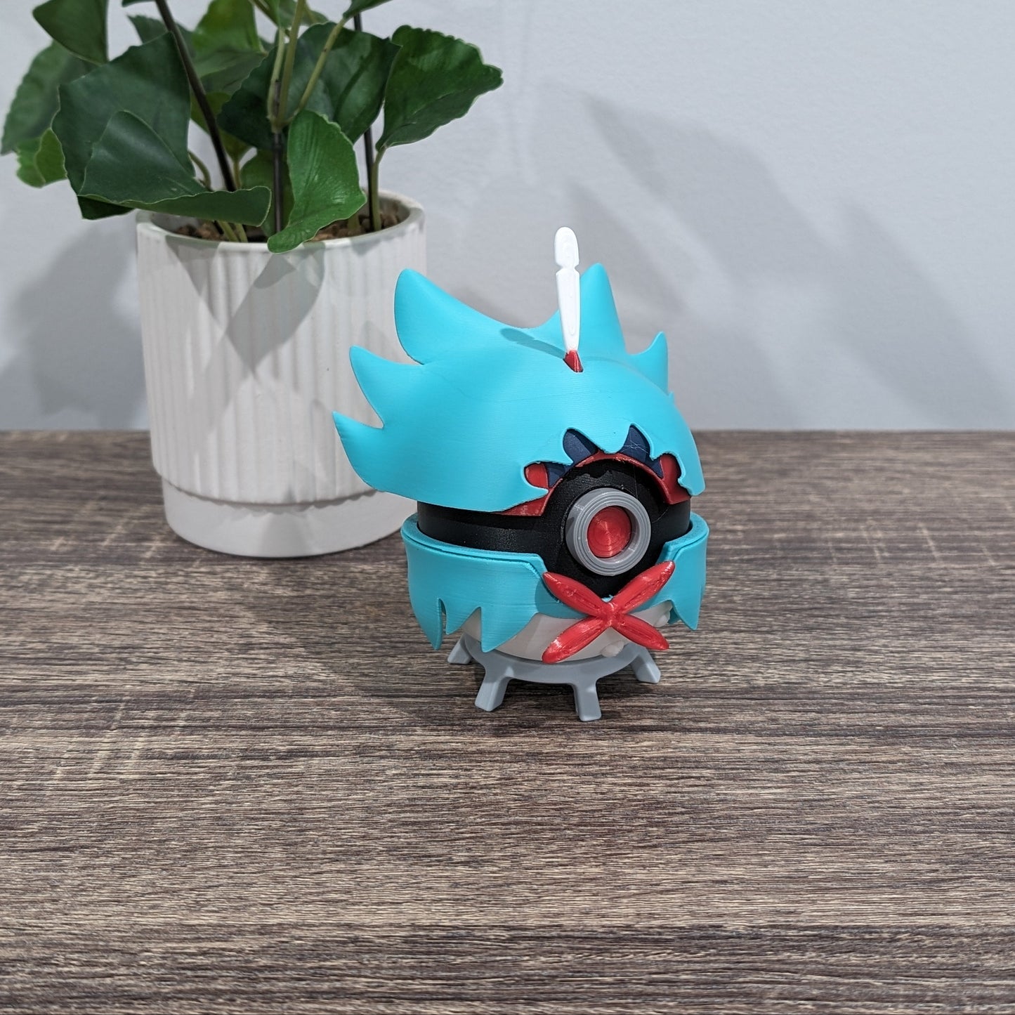 Decidueye Poke Ball | 3D Printed Display Ball