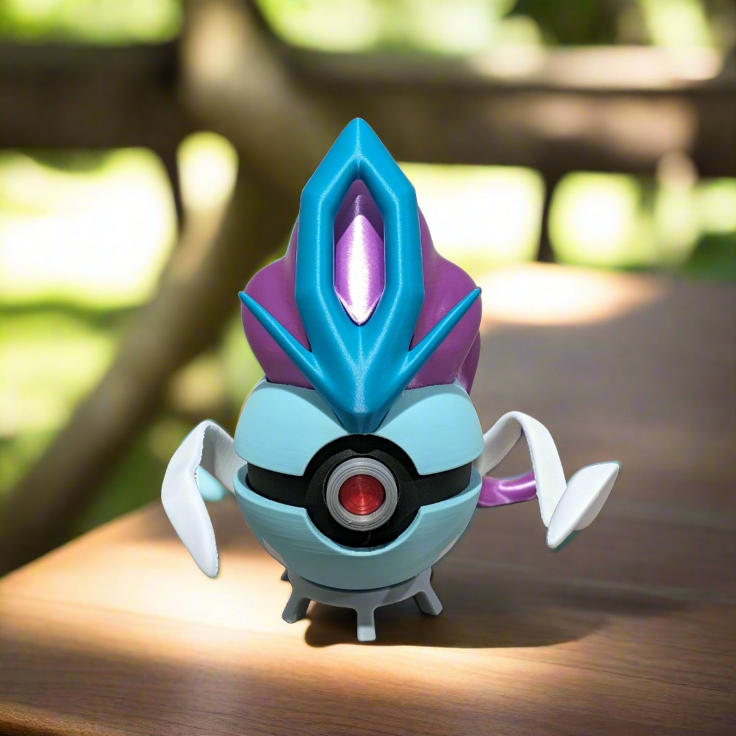 Suicune Poke Ball | 3D Printed Display Ball