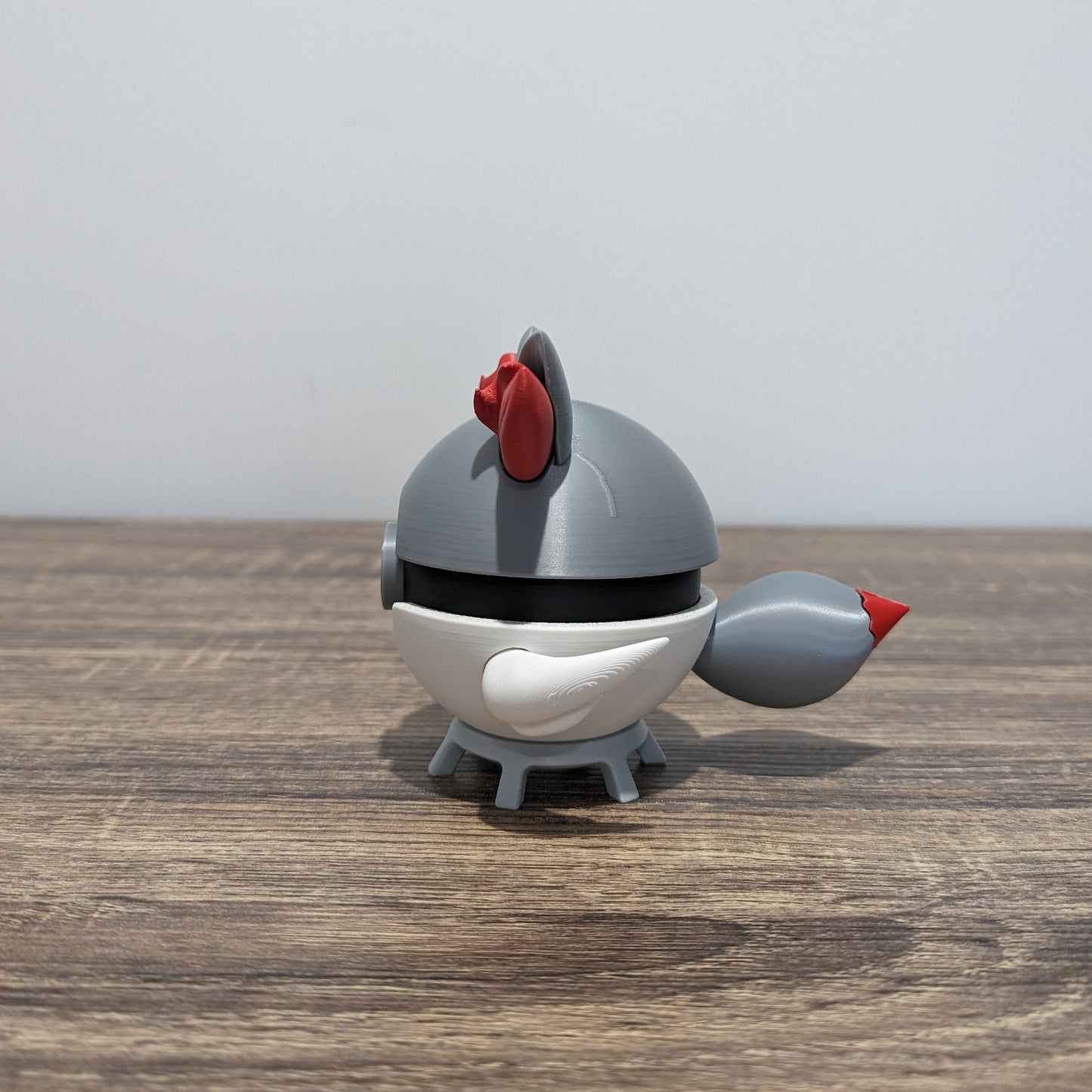 Fennekin Poke Ball | 3D Printed Display Ball