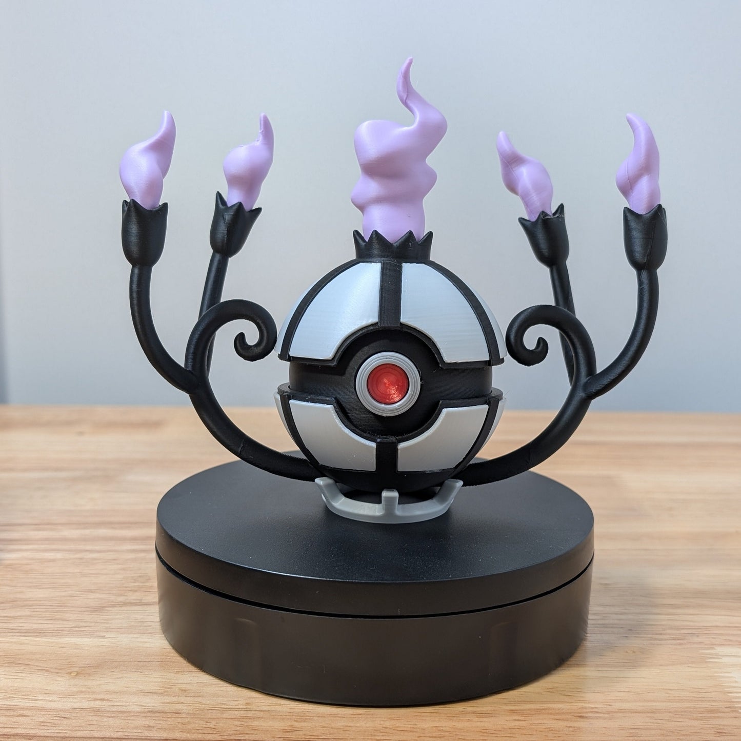 Chandelure Poke Ball | 3D Printed Display Ball