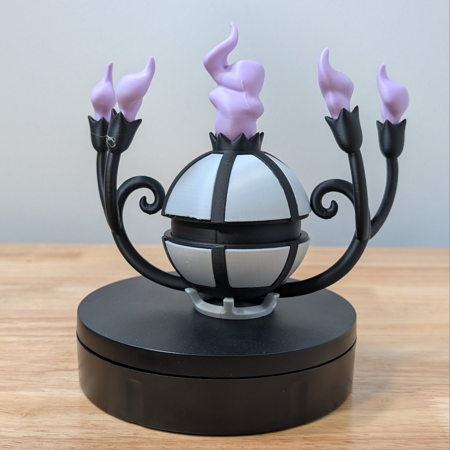 Chandelure Poke Ball | 3D Printed Display Ball