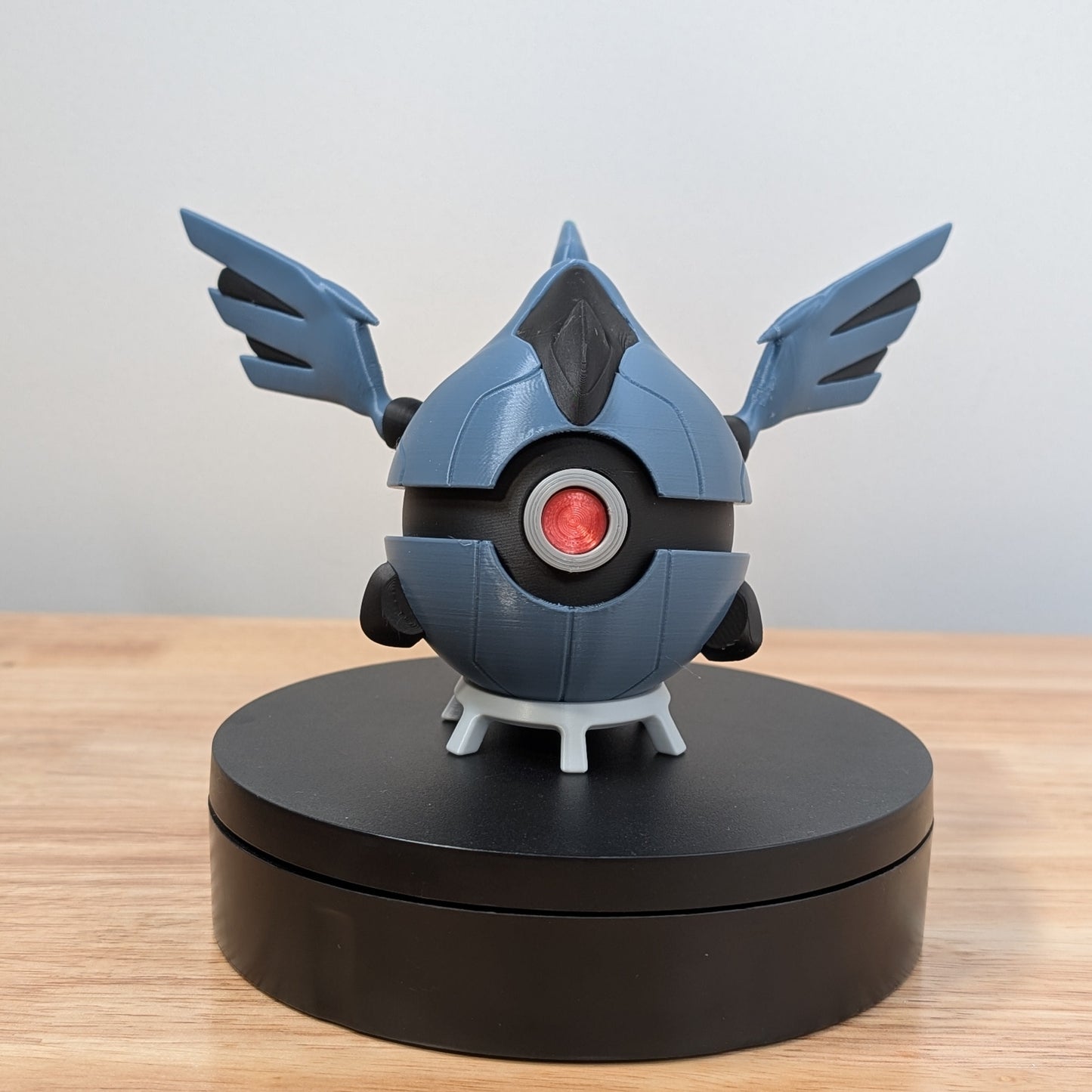 Zekrom Poke Ball | 3D Printed Display Ball