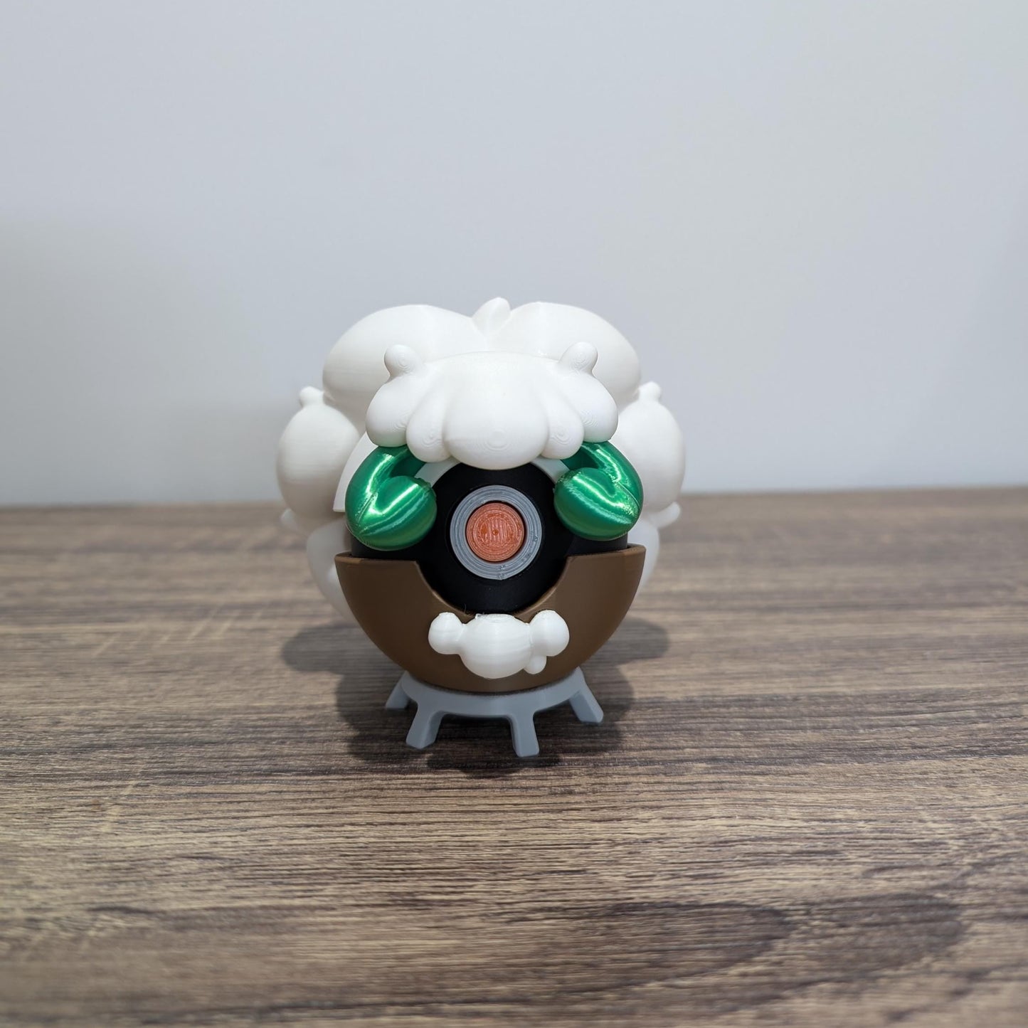 Whimsicott Poke Ball | 3D Printed Display Ball