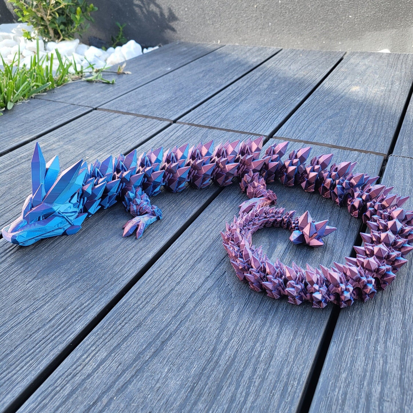 Magic Crystal Dragon - Flexible Sensory Toy