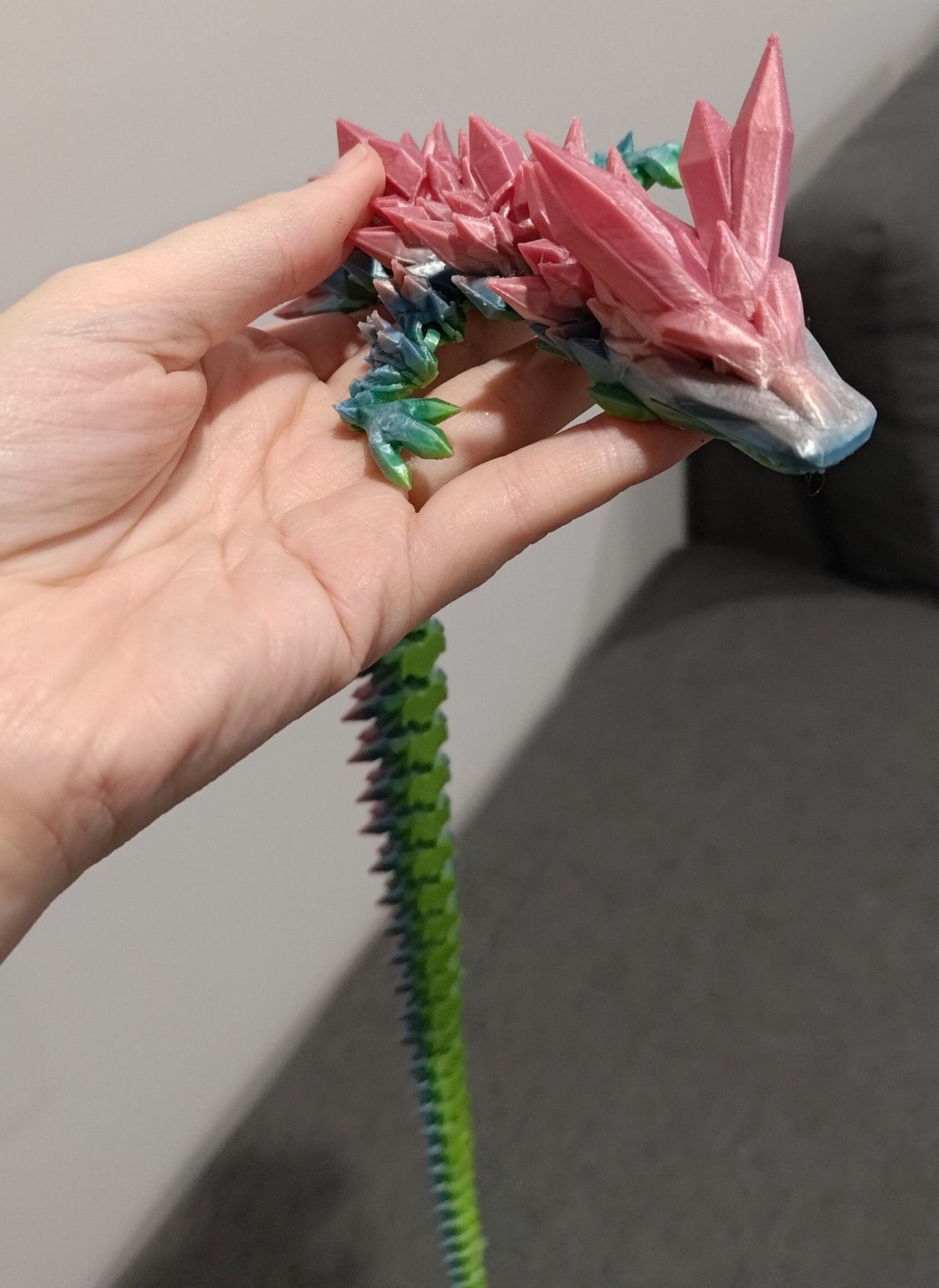 Magic Crystal Dragon - Flexible Sensory Toy