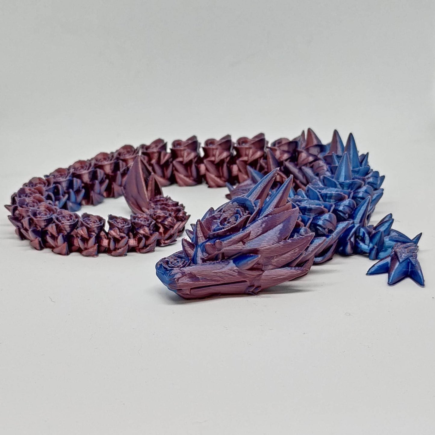Rose Dragon - Flexible Sensory Toy
