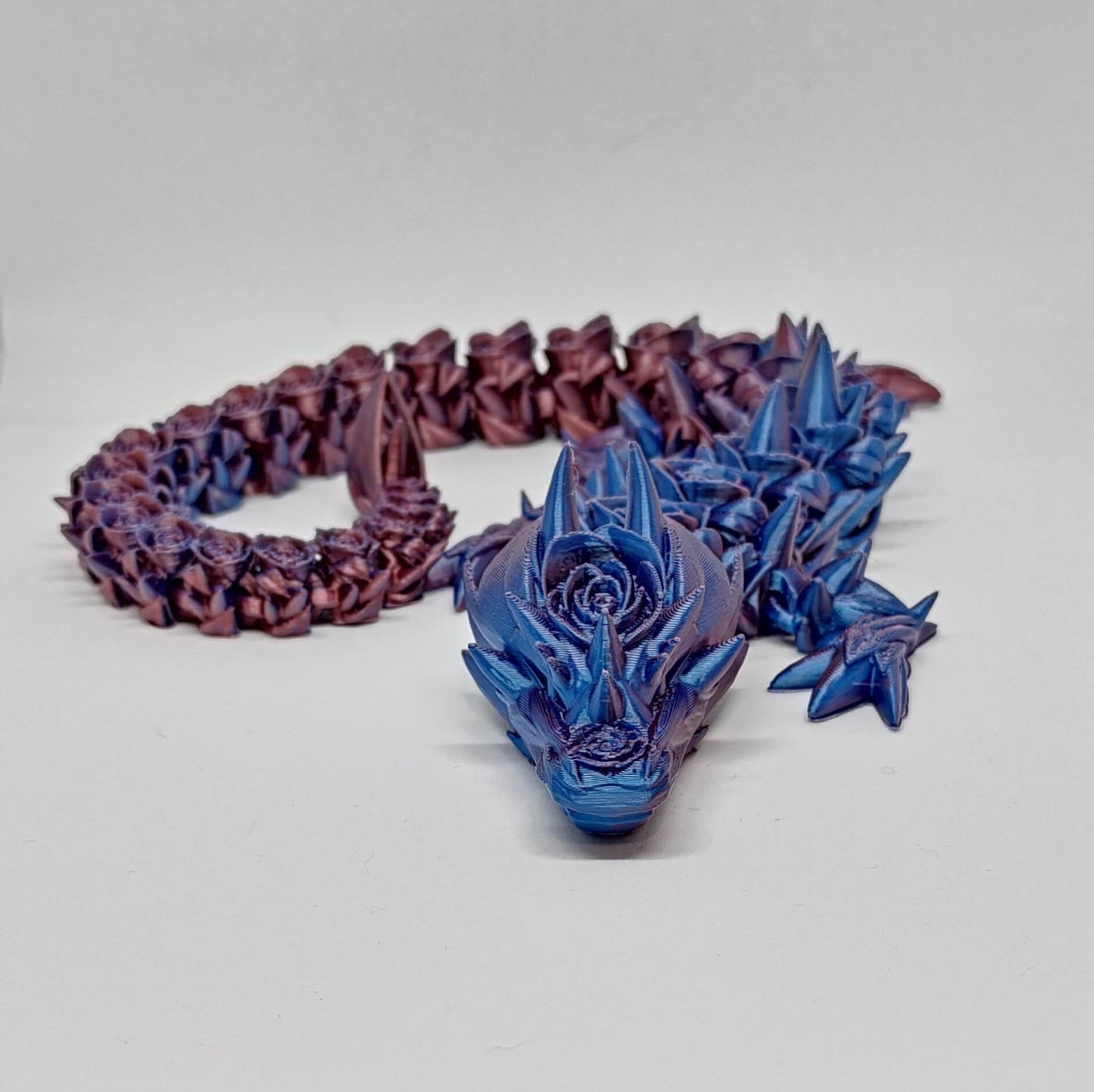 Rose Dragon - Flexible Sensory Toy