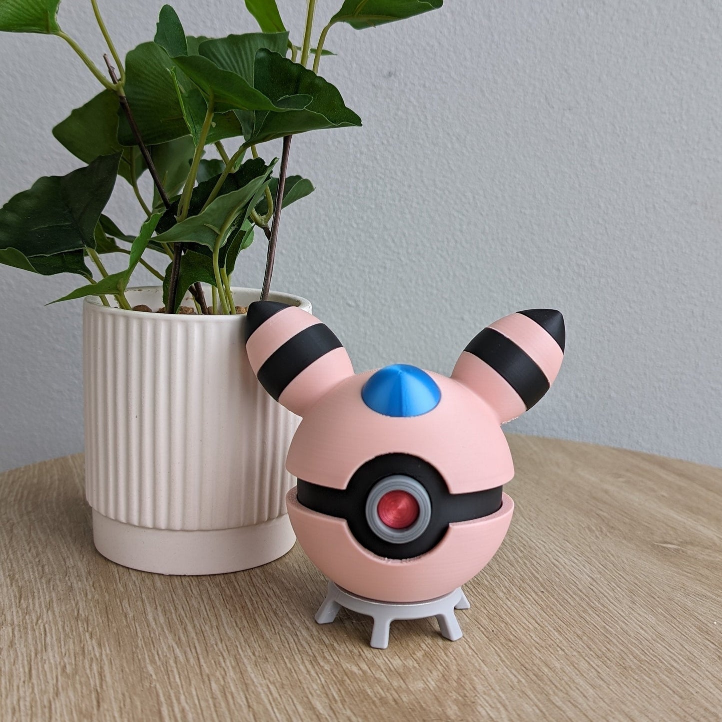 Ampharos Poke Ball | 3D Printed Display Ball