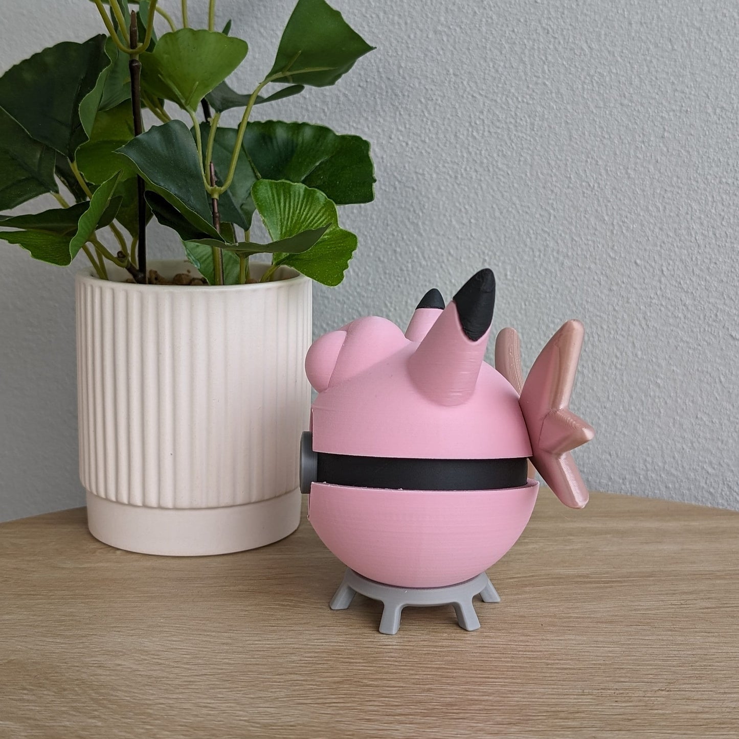 Clefable Poke Ball | 3D Printed Display Ball