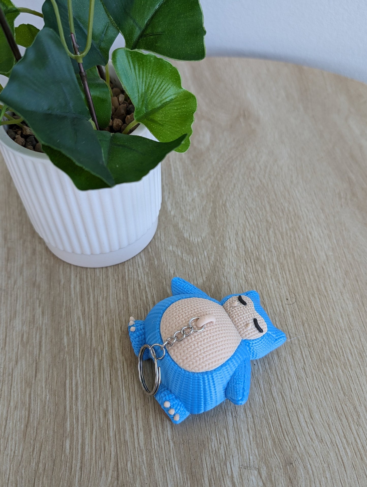 Snorlax Crochet Keychain - 3D Printed