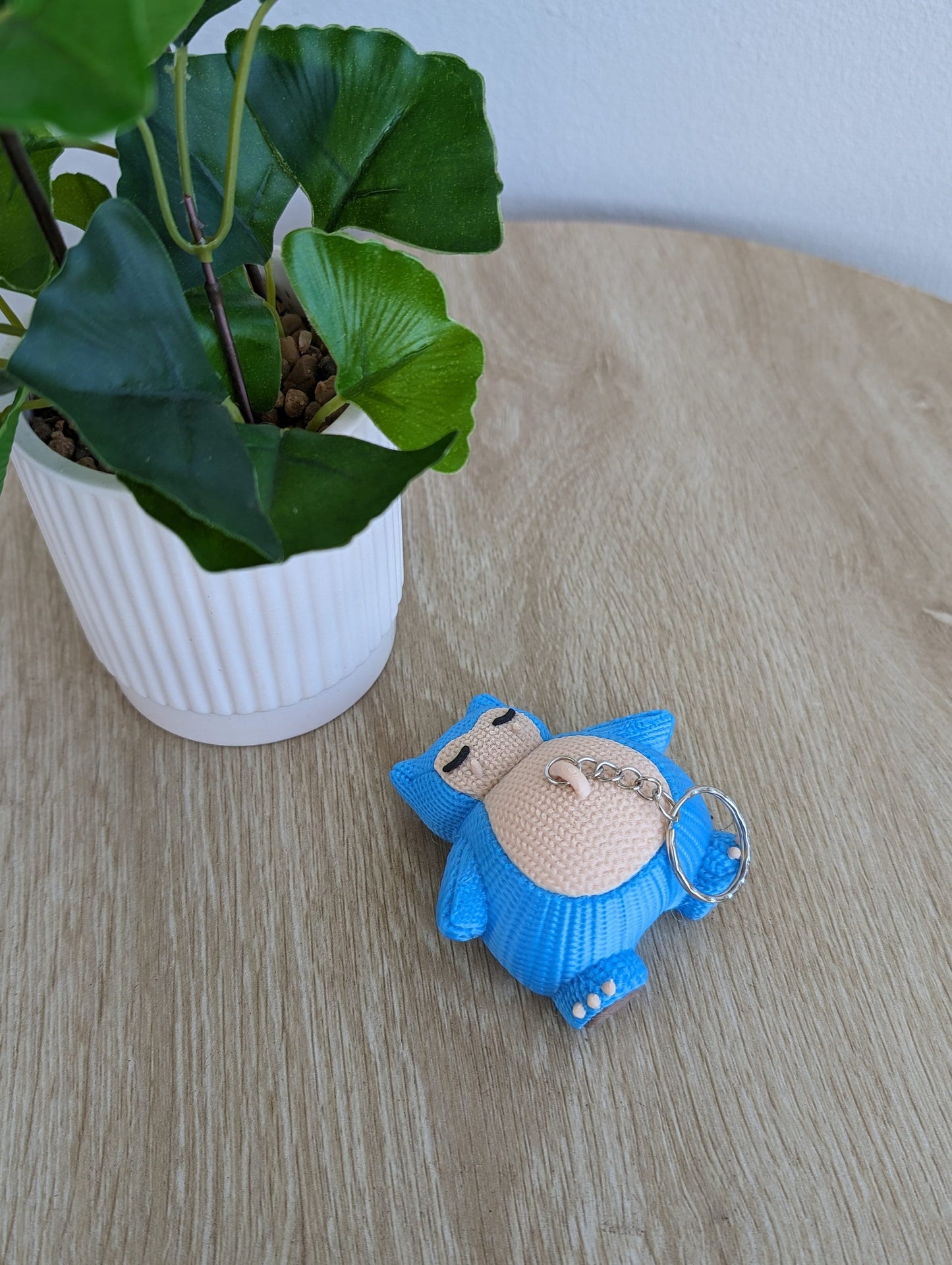 Snorlax Crochet Keychain - 3D Printed