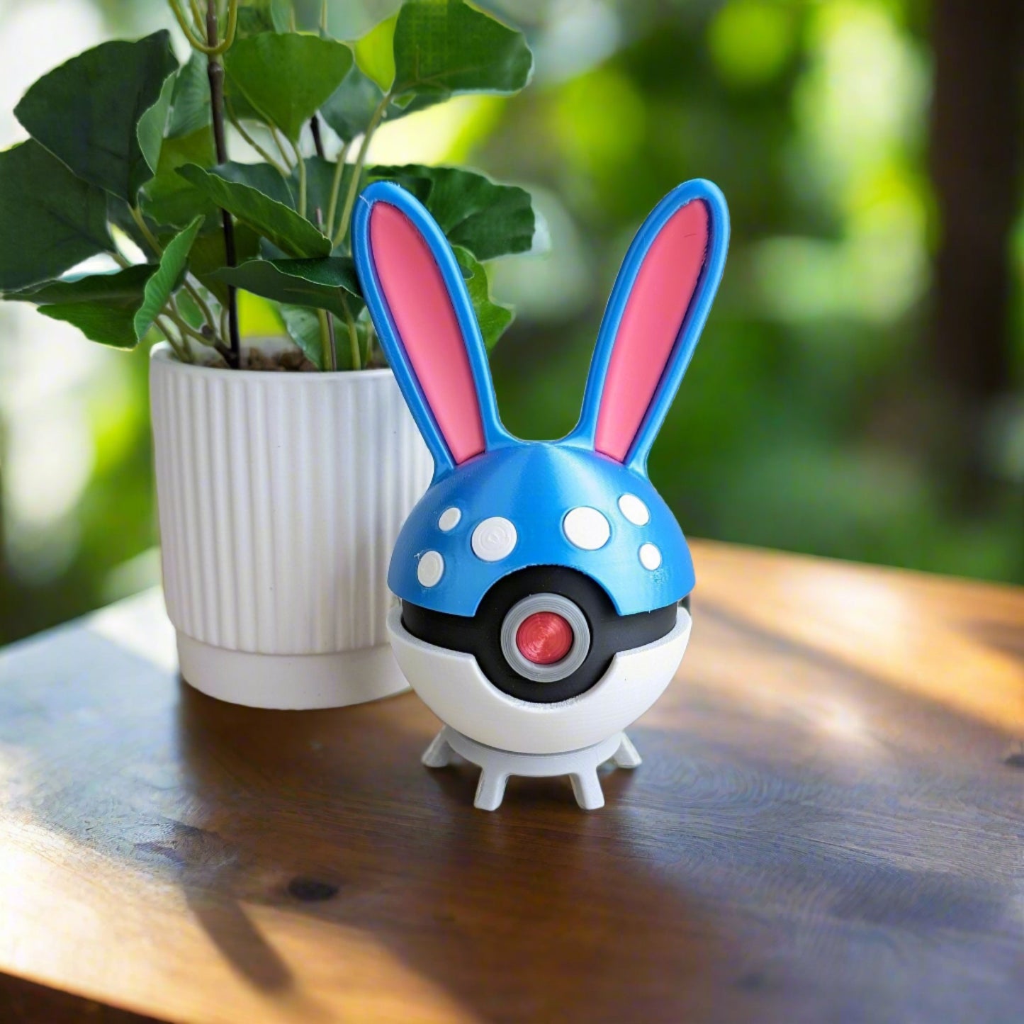 Azumarill Poke Ball | 3D Printed Display Ball