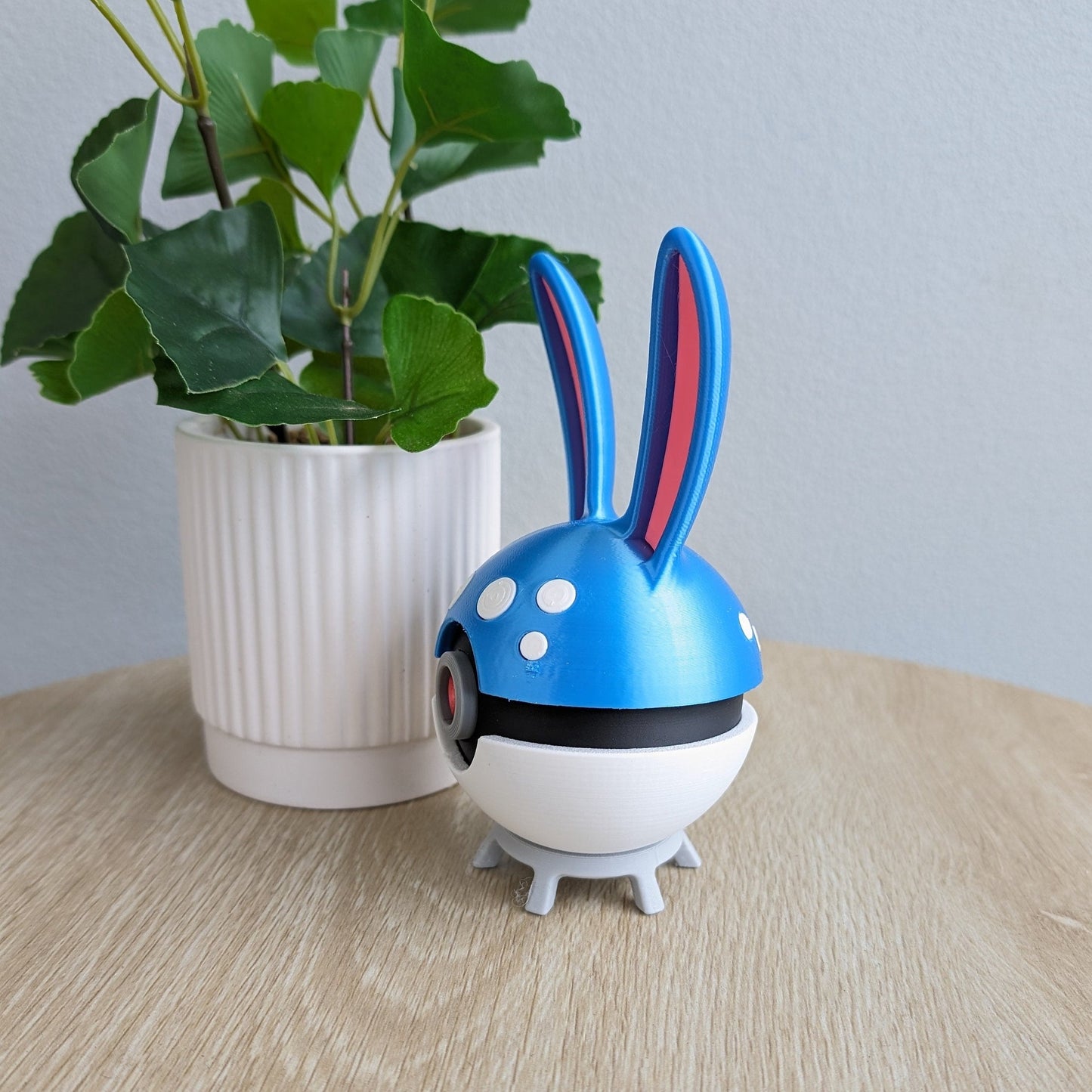 Azumarill Poke Ball | 3D Printed Display Ball