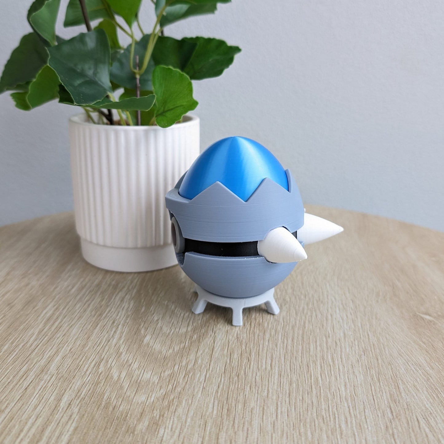 Cranidos Poke Ball | 3D Printed Display Ball