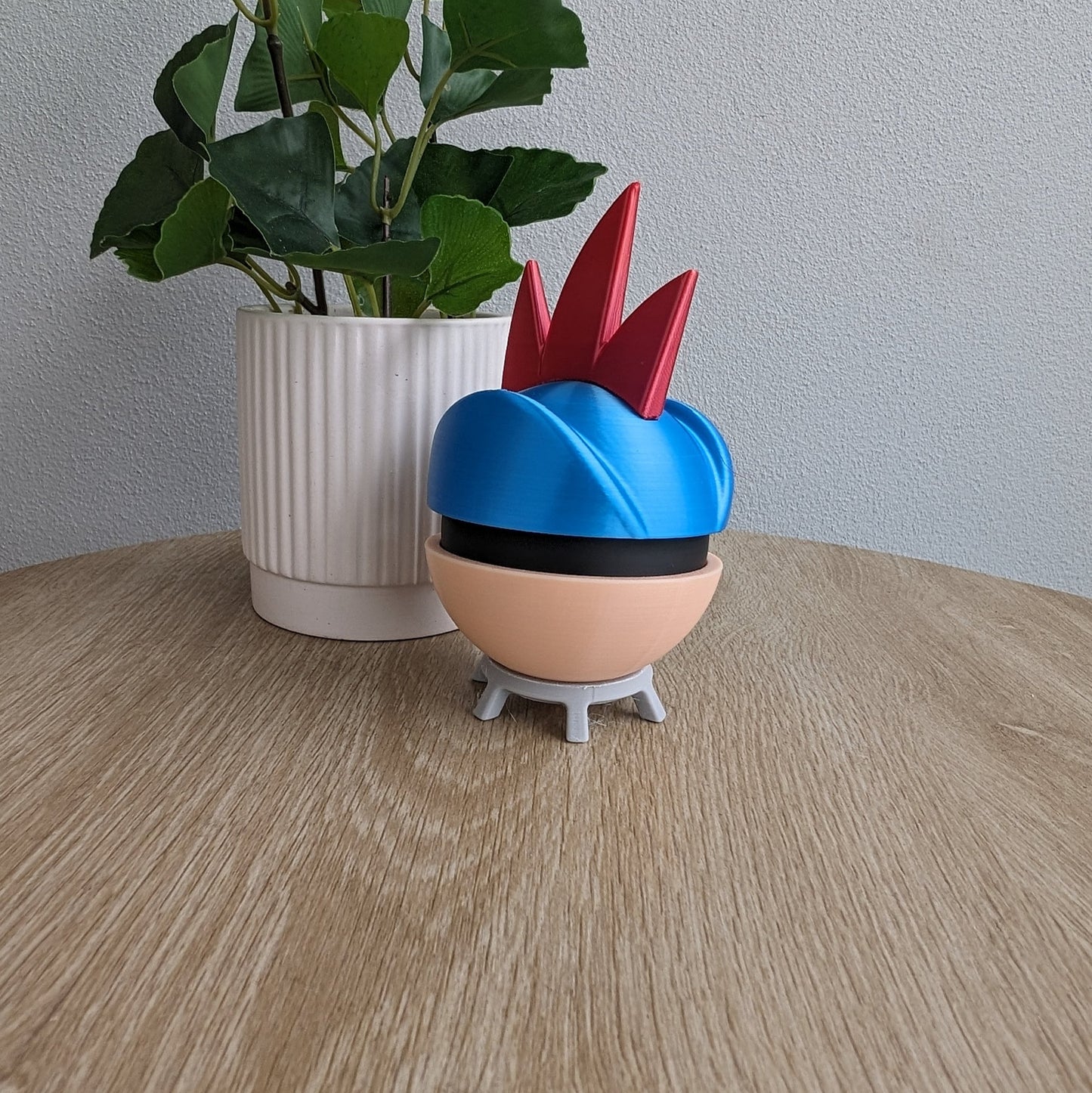 Feraligatr Poke Ball | 3D Printed Display Ball