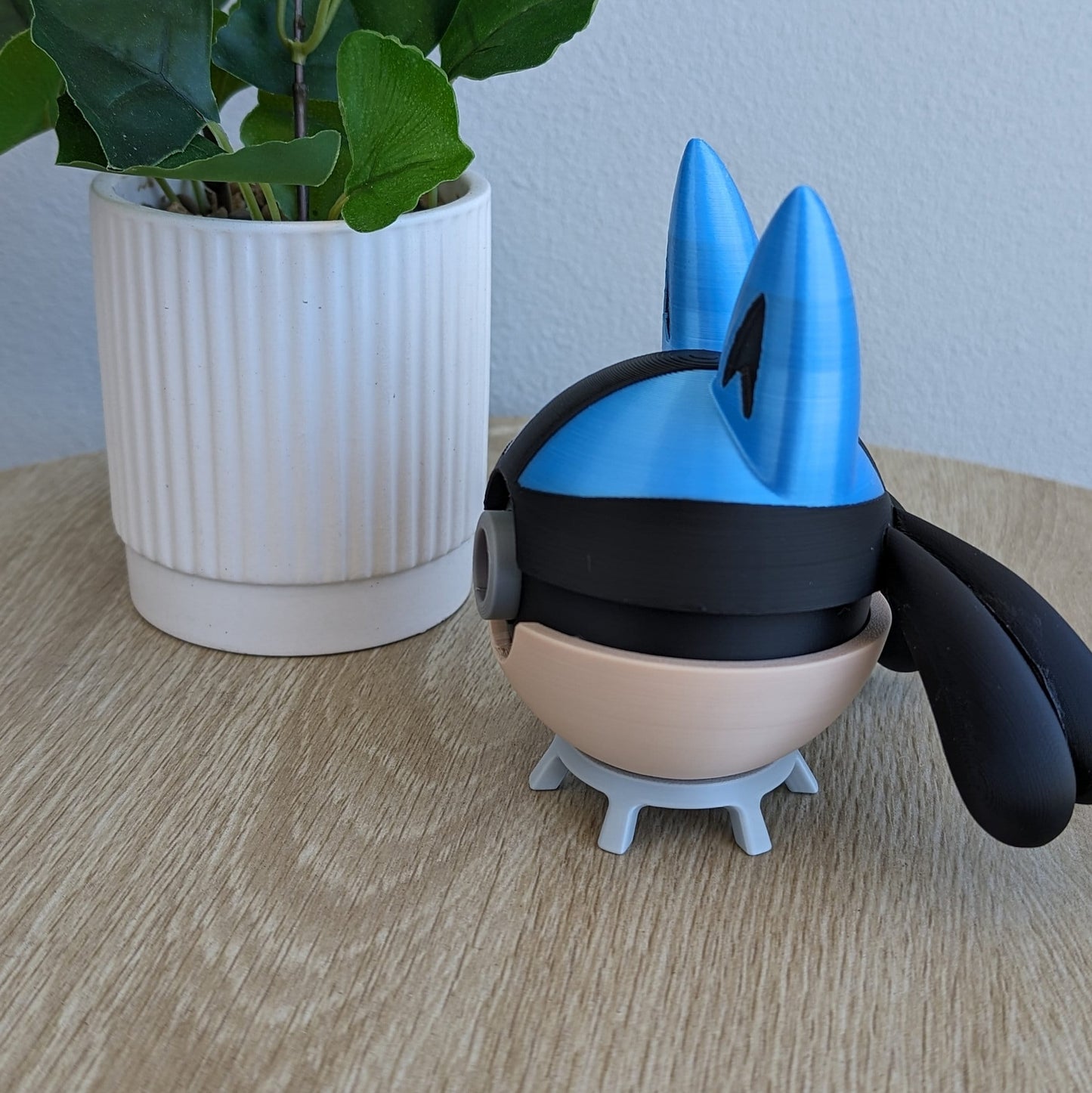 Lucario Poke Ball | 3D Printed Display Ball