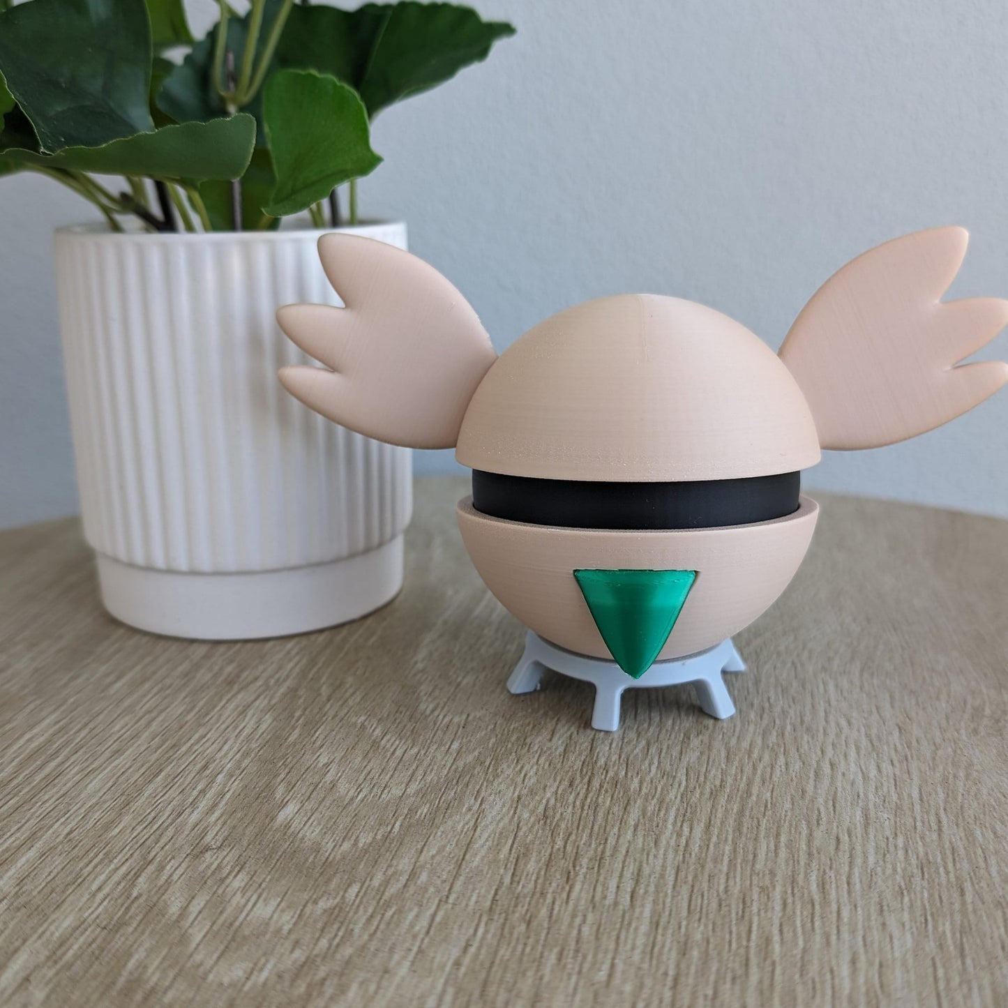 Rowlet Poke Ball | 3D Printed Display Ball