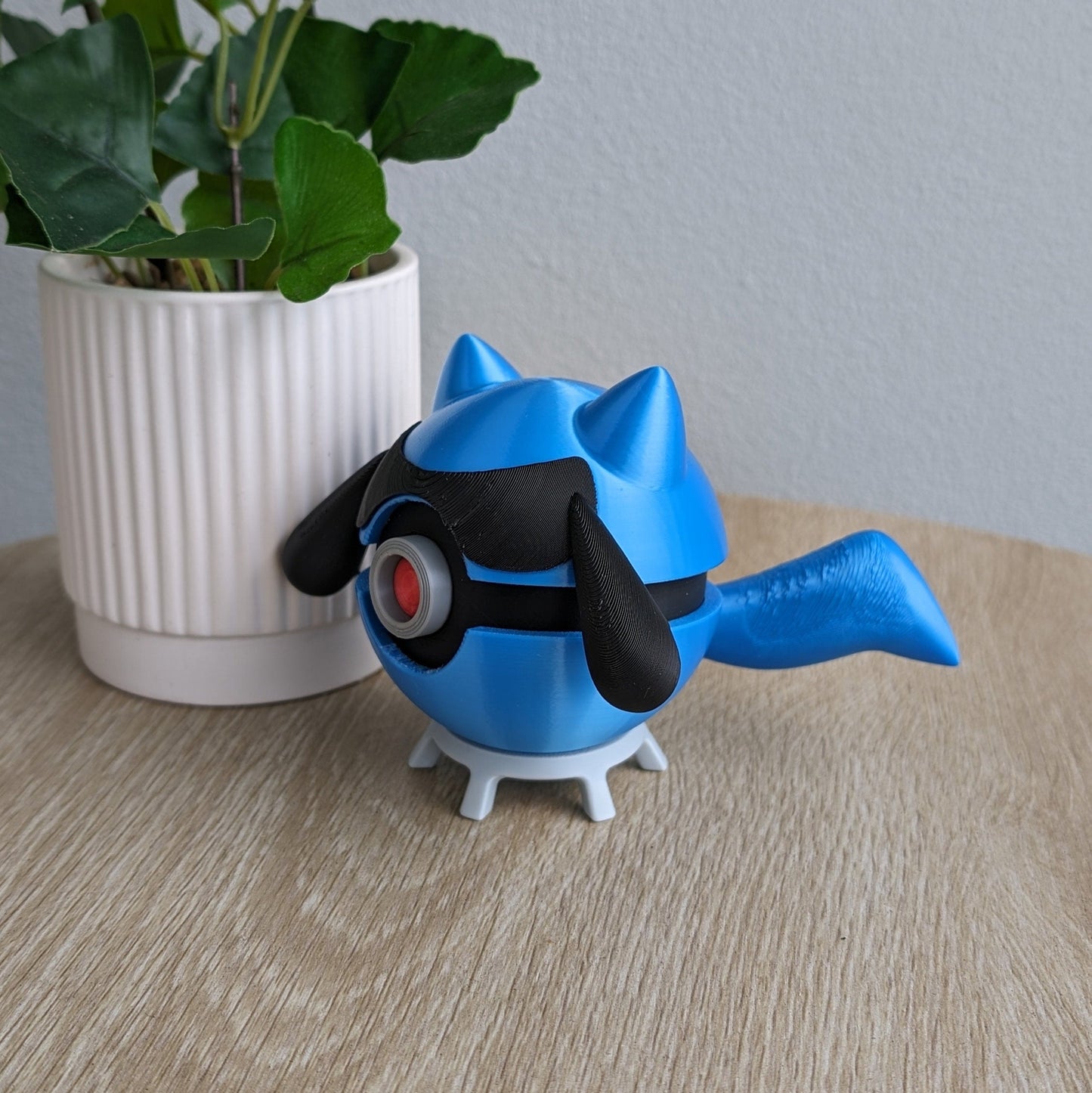 Riolu Poke Ball | 3D Printed Display Ball