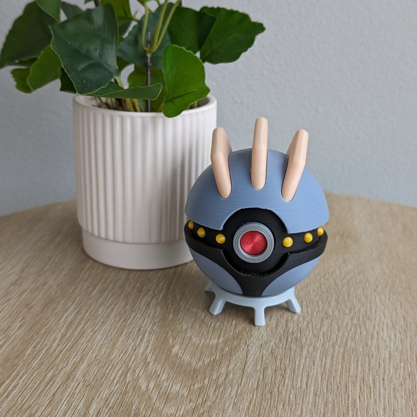 Machoke Poke Ball | 3D Printed Display Ball