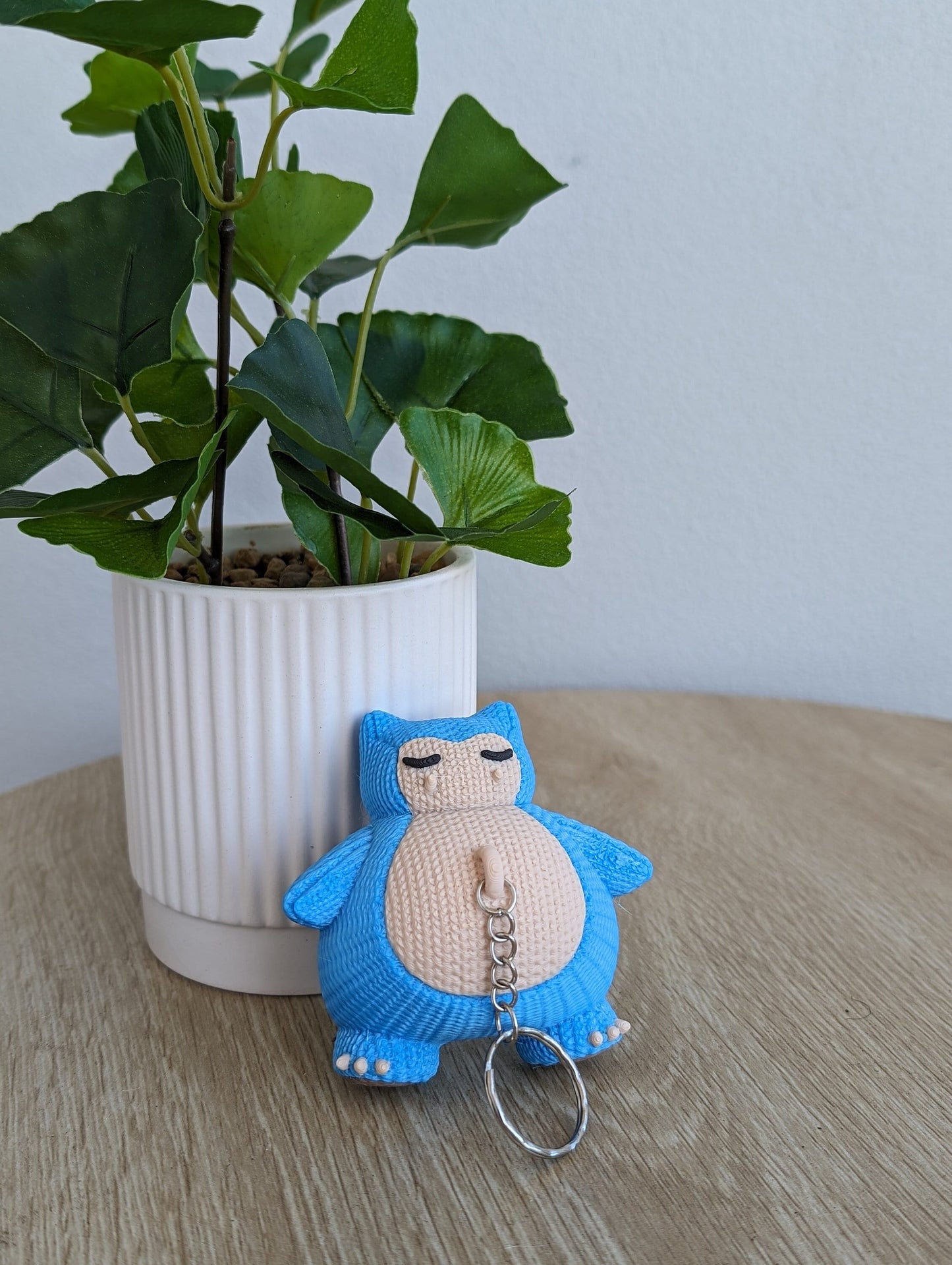 Snorlax Crochet Keychain - 3D Printed