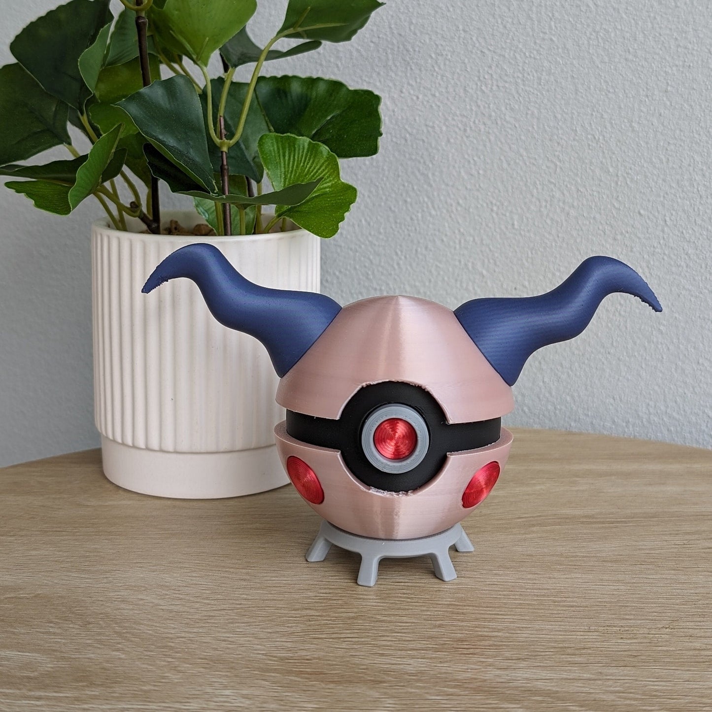 Mr. Mime Poke Ball | 3D Printed Display Ball