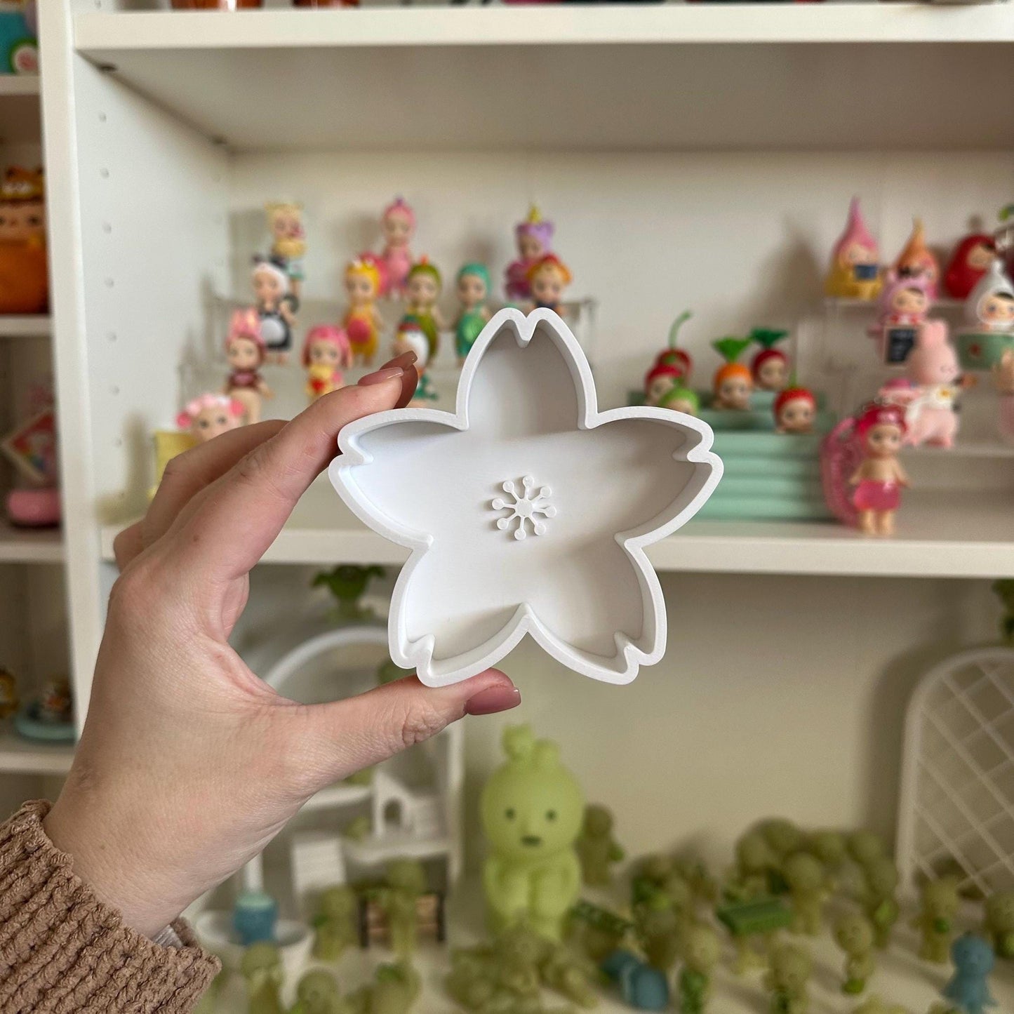 3D Printed Sakura Tray: Kawaii Desk Decor