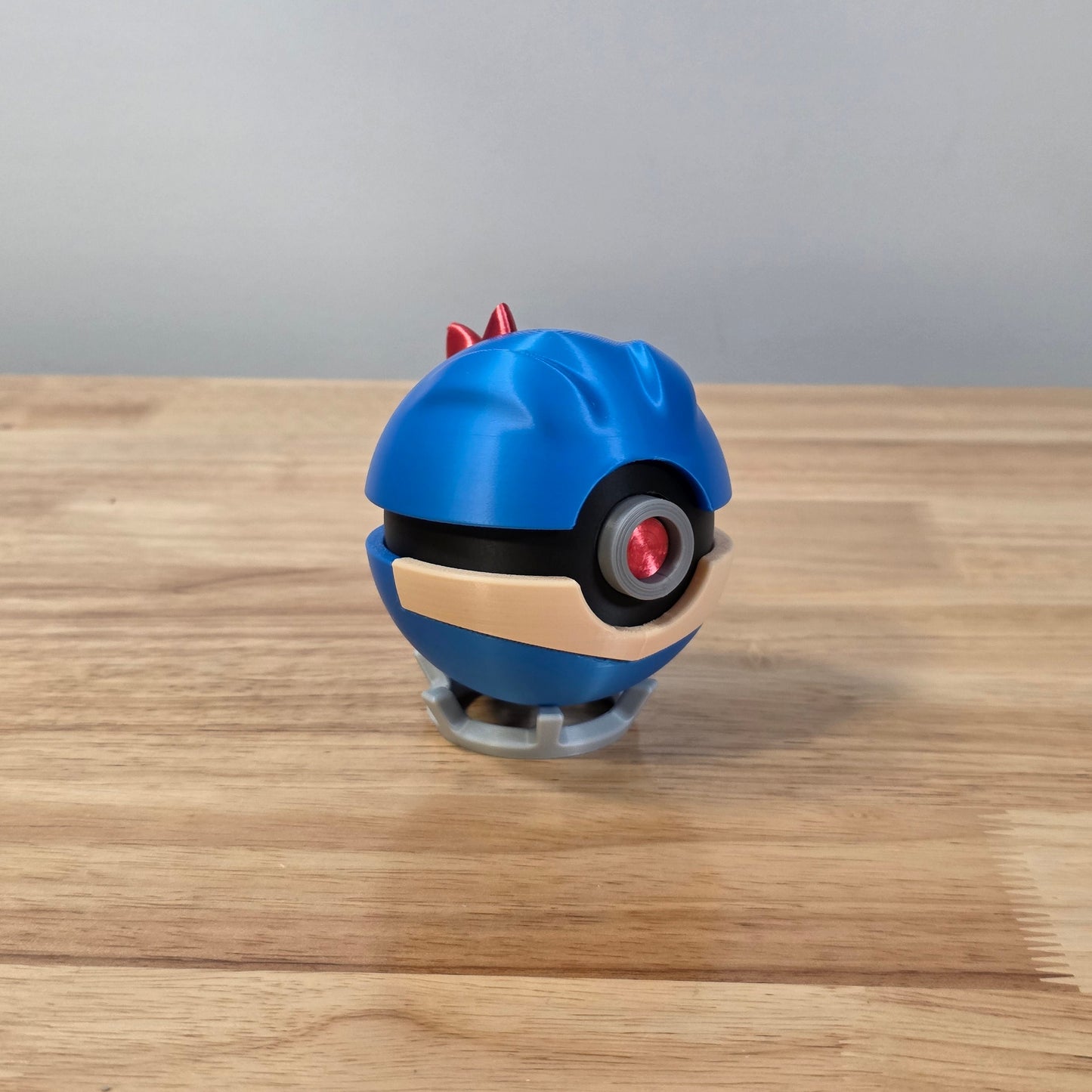 Totodile Poke Ball | 3D Printed Display Ball
