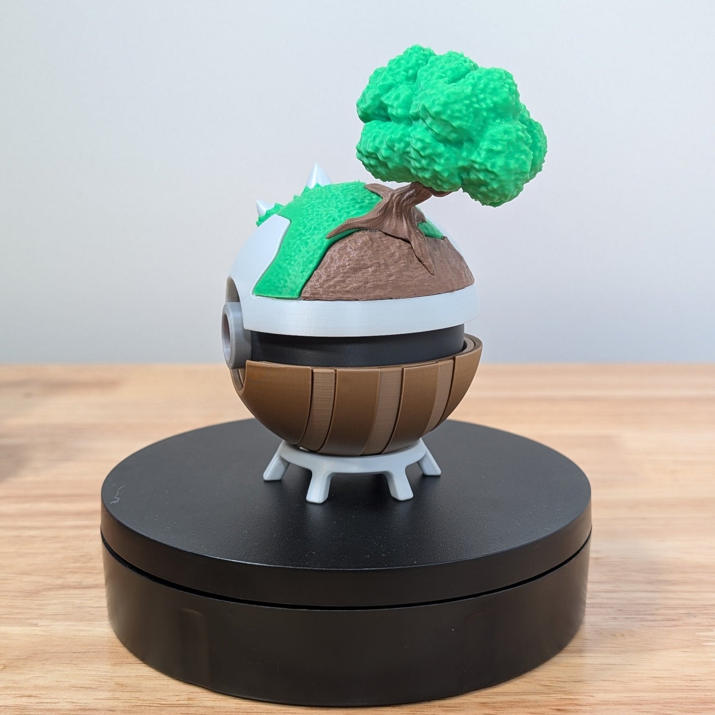 Torterra Poke Ball | 3D Printed Display Ball