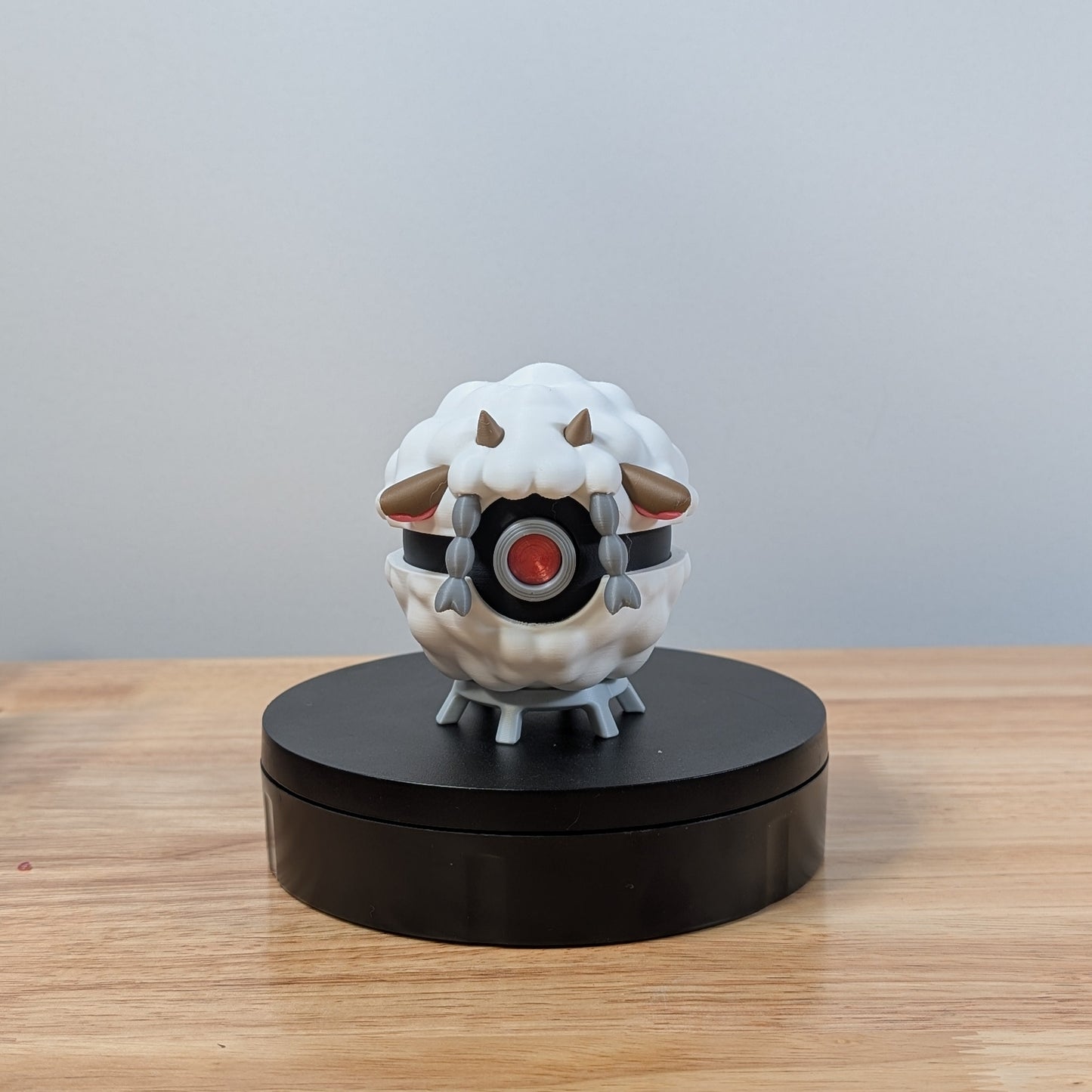 Wooloo Poke Ball | 3D Printed Display Ball