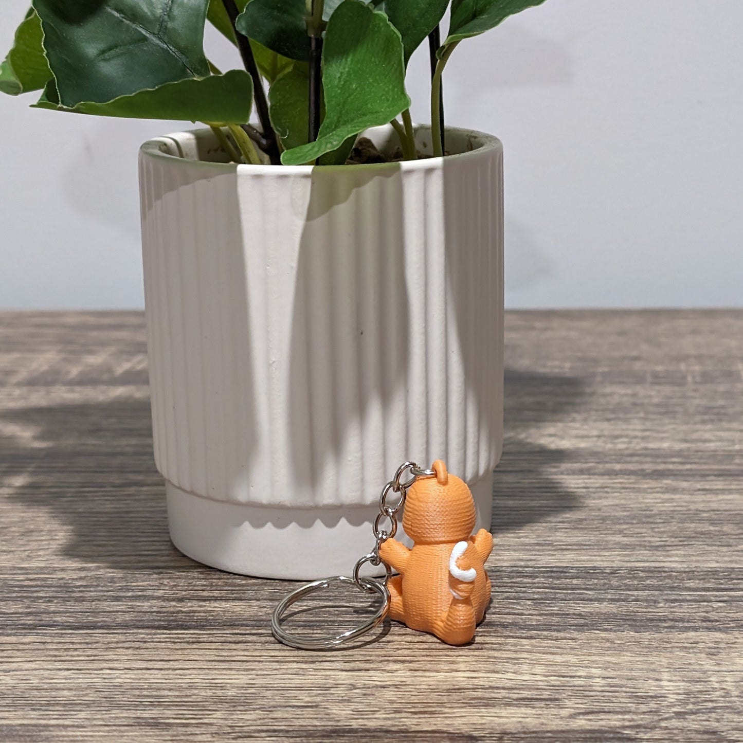 Charmander Crochet Keychain - 3D Printed