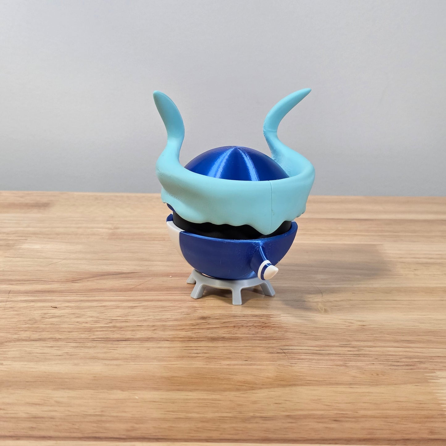 Palafin (Hero) Poke Ball | 3D Printed Display Ball