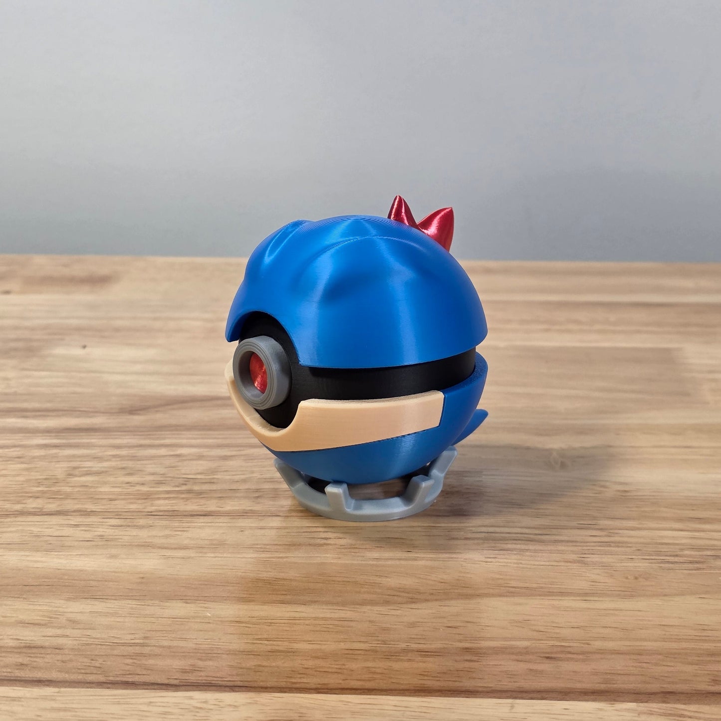 Totodile Poke Ball | 3D Printed Display Ball