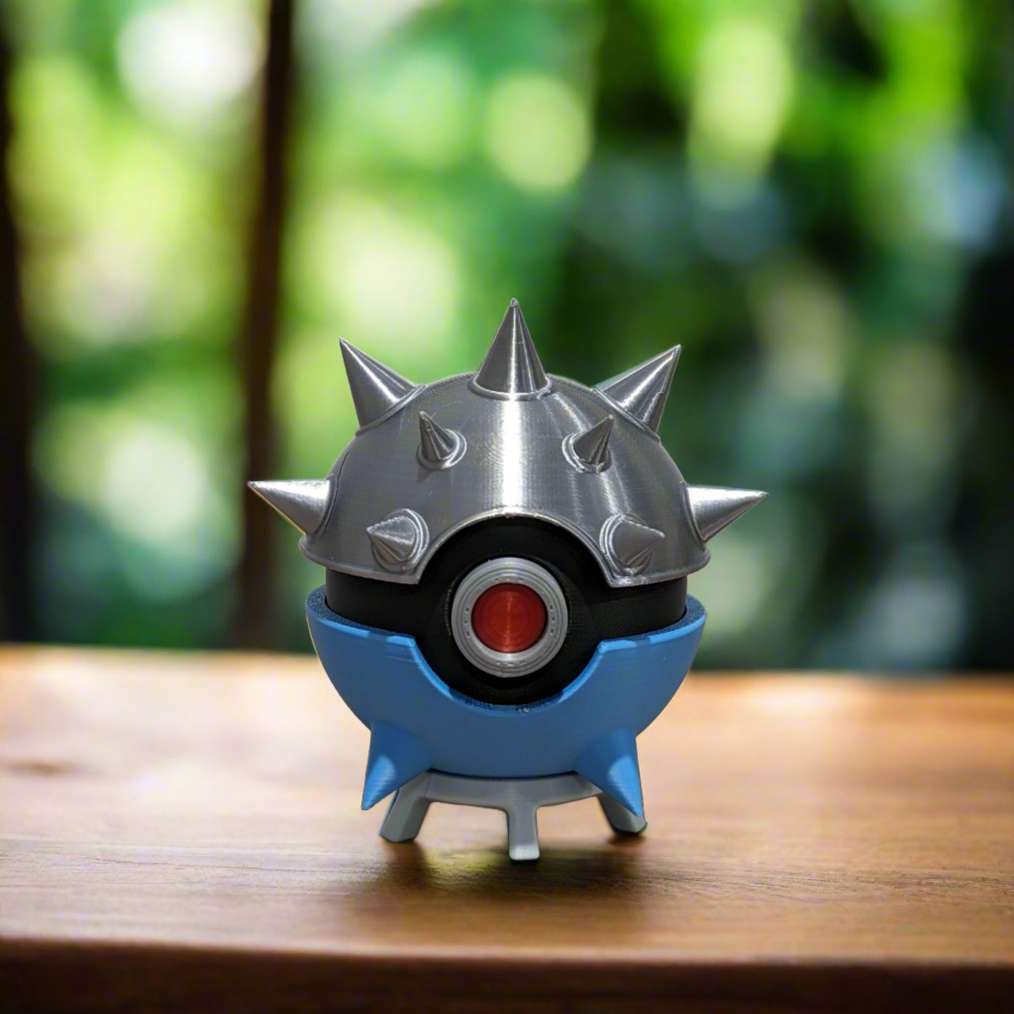 Qwilfish (Mega) Poke Ball | 3D Printed Display Ball