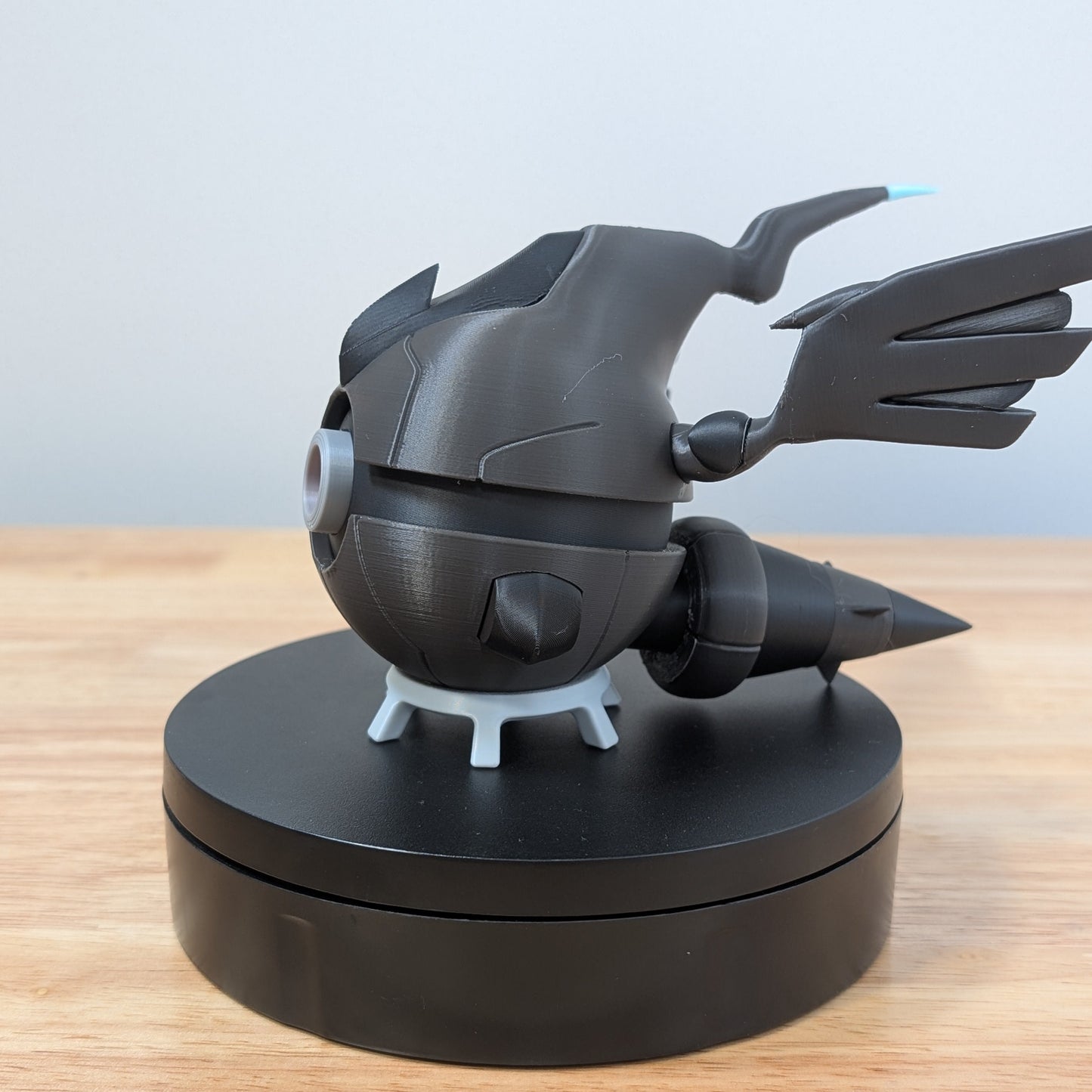 Zekrom Poke Ball | 3D Printed Display Ball