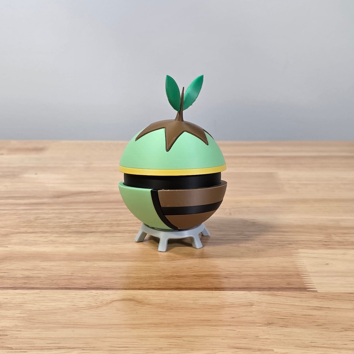 Turtwig Poke Ball | 3D Printed Display Ball
