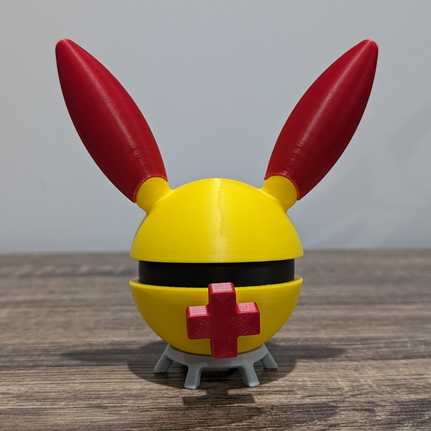 Plusle Poke Ball | 3D Printed Display Ball