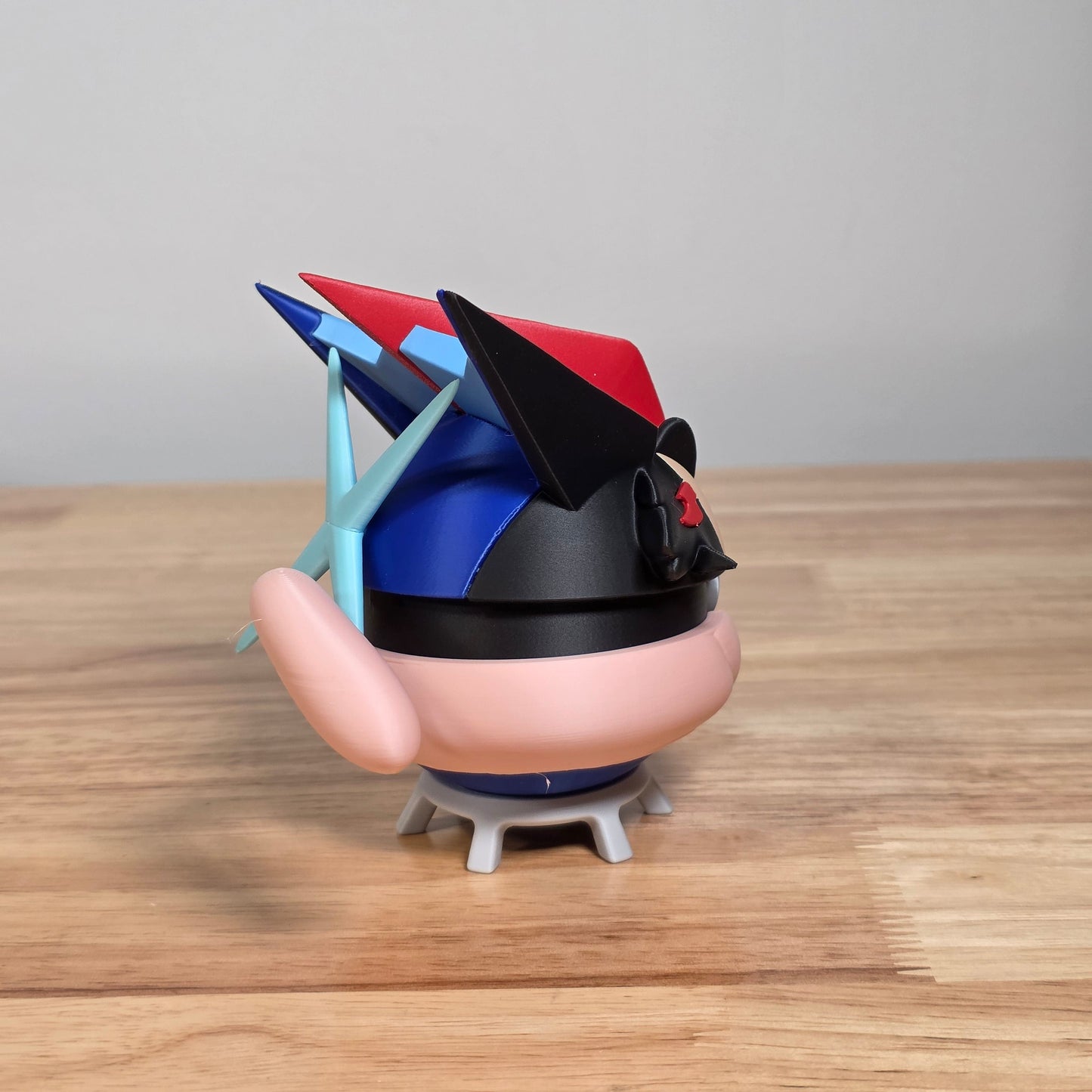 Greninja (Ash) Poke Ball | 3D Printed Display Ball