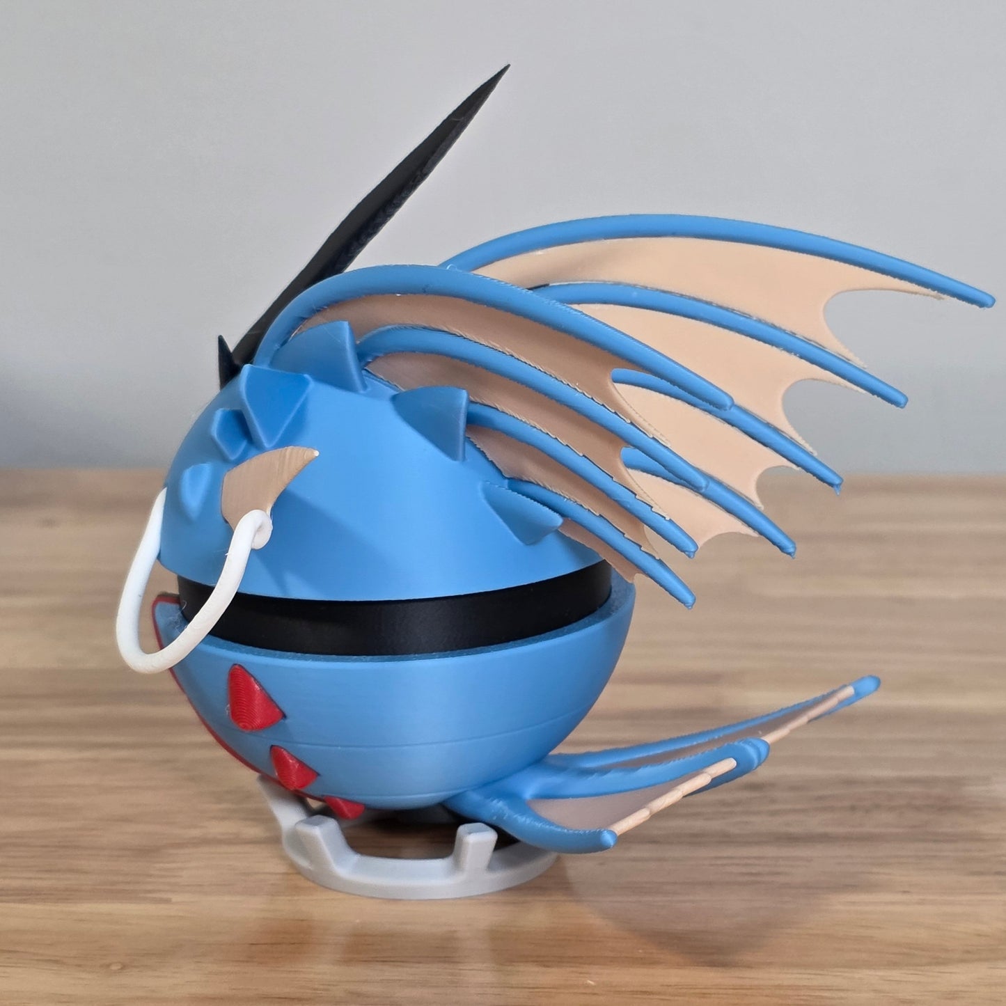 Gyarados (Mega) Poke Ball | 3D Printed Display Ball