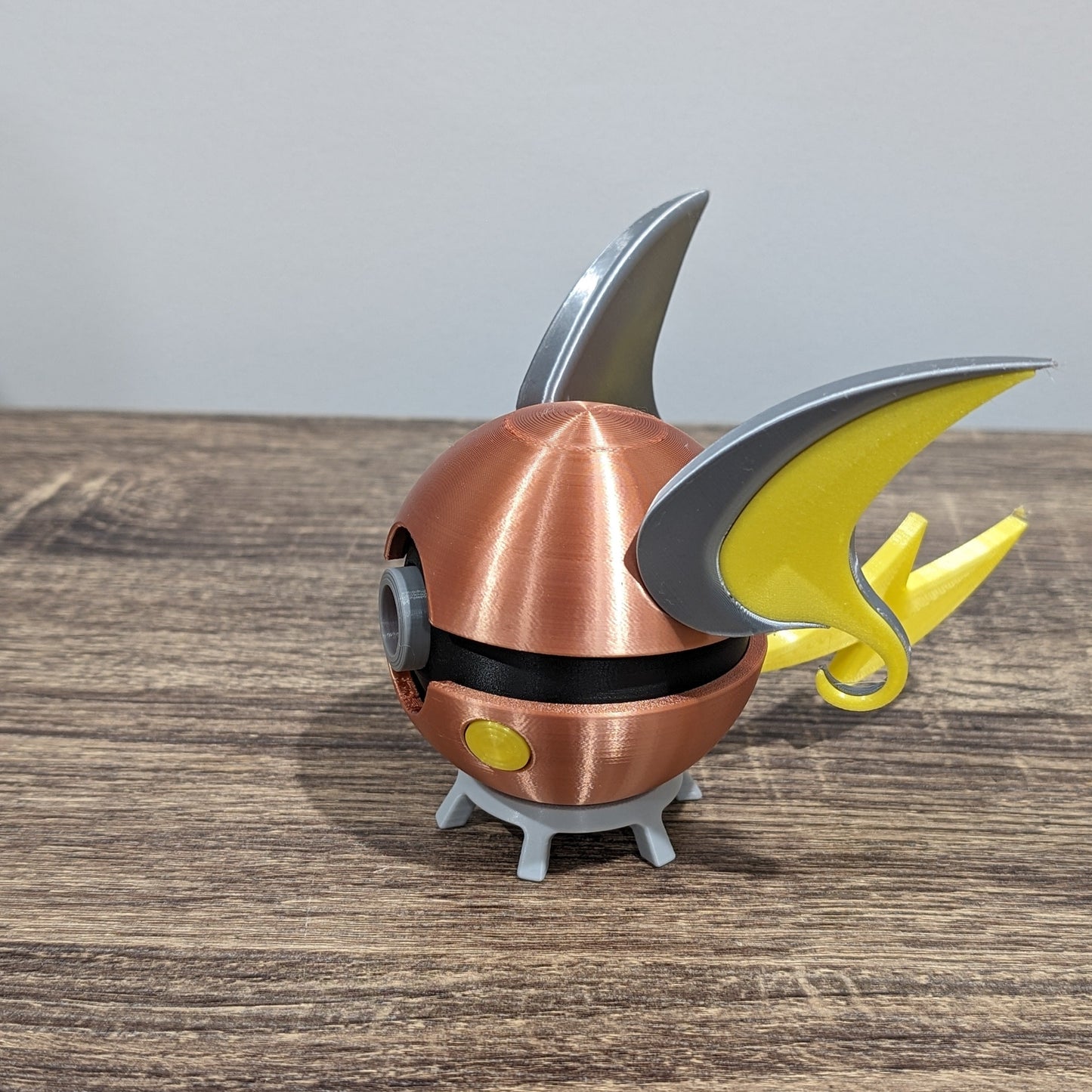 Raichu Poke Ball | 3D Printed Display Ball