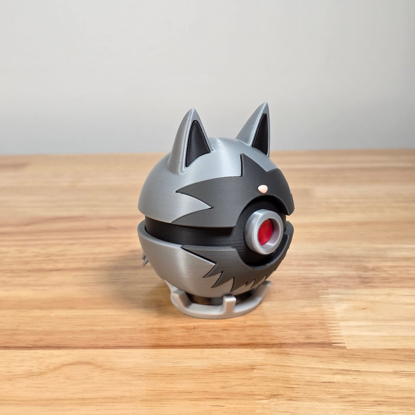 Poochyena Poke Ball | 3D Printed Display Ball